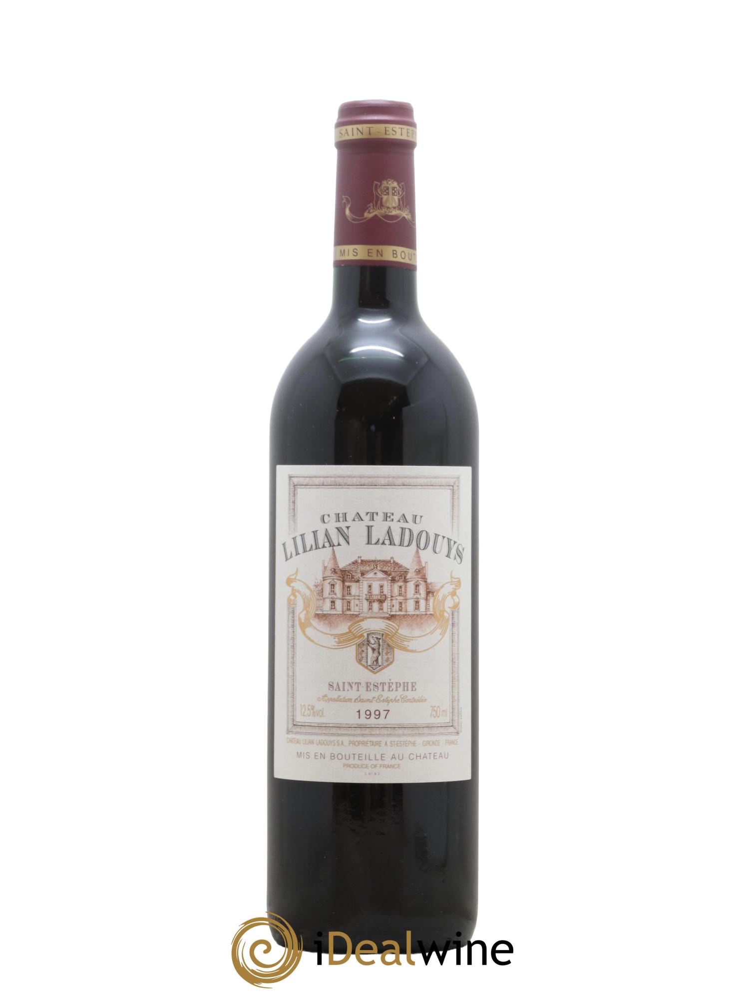 Château Lilian Ladouys Cru Bourgeois 1997 - Lot de 1 bouteille - 0