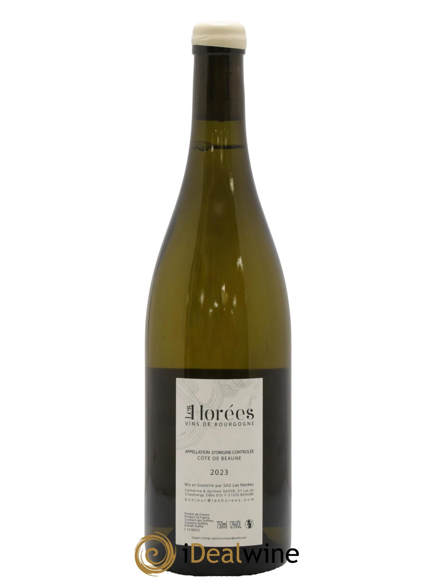Côte de Beaune Les Monsnières Les Horées 2023 - Lot de 1 bouteille - 1