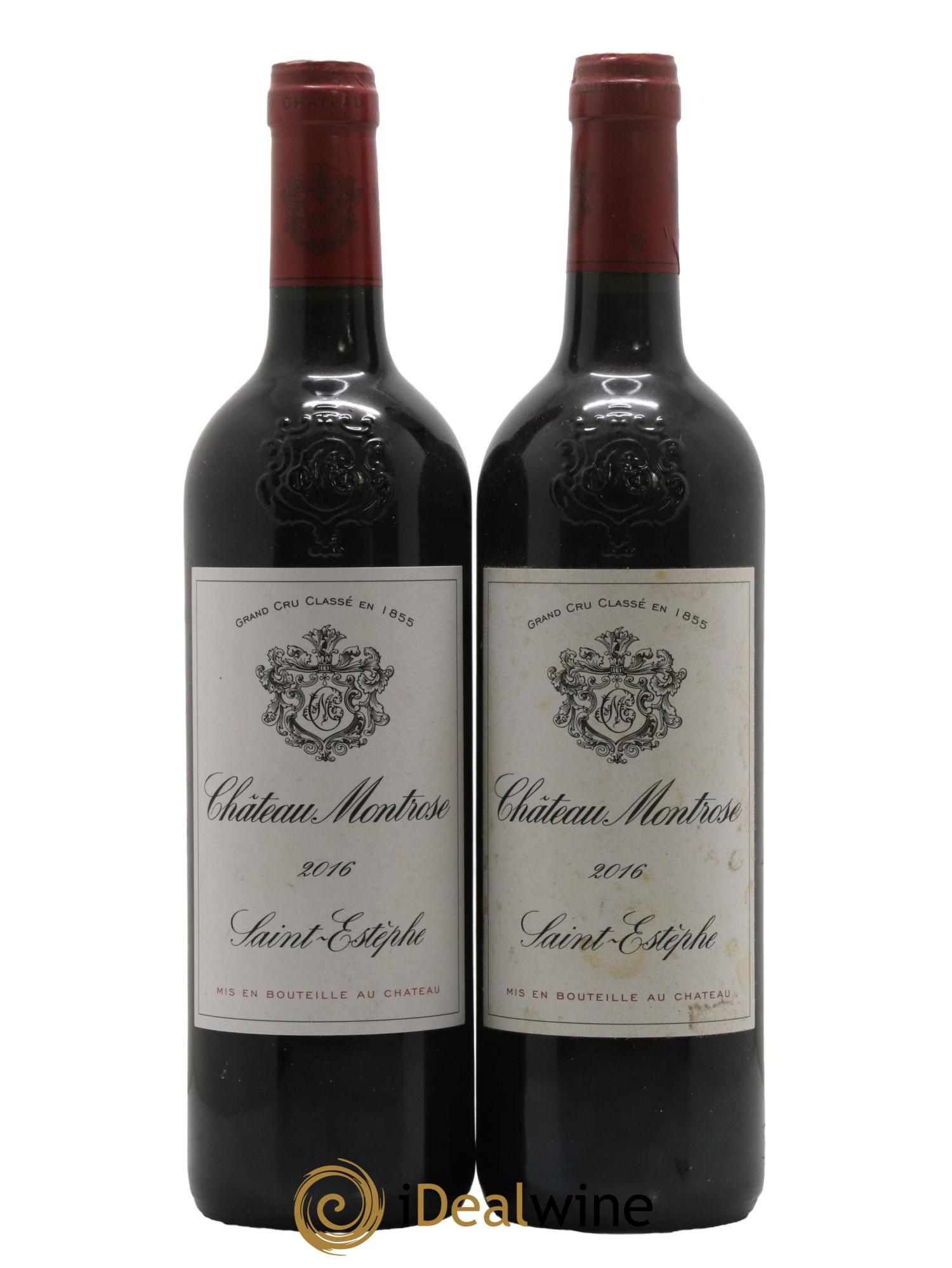 Château Montrose 2ème Grand Cru Classé 2016 - Lot de 2 bouteilles - 0