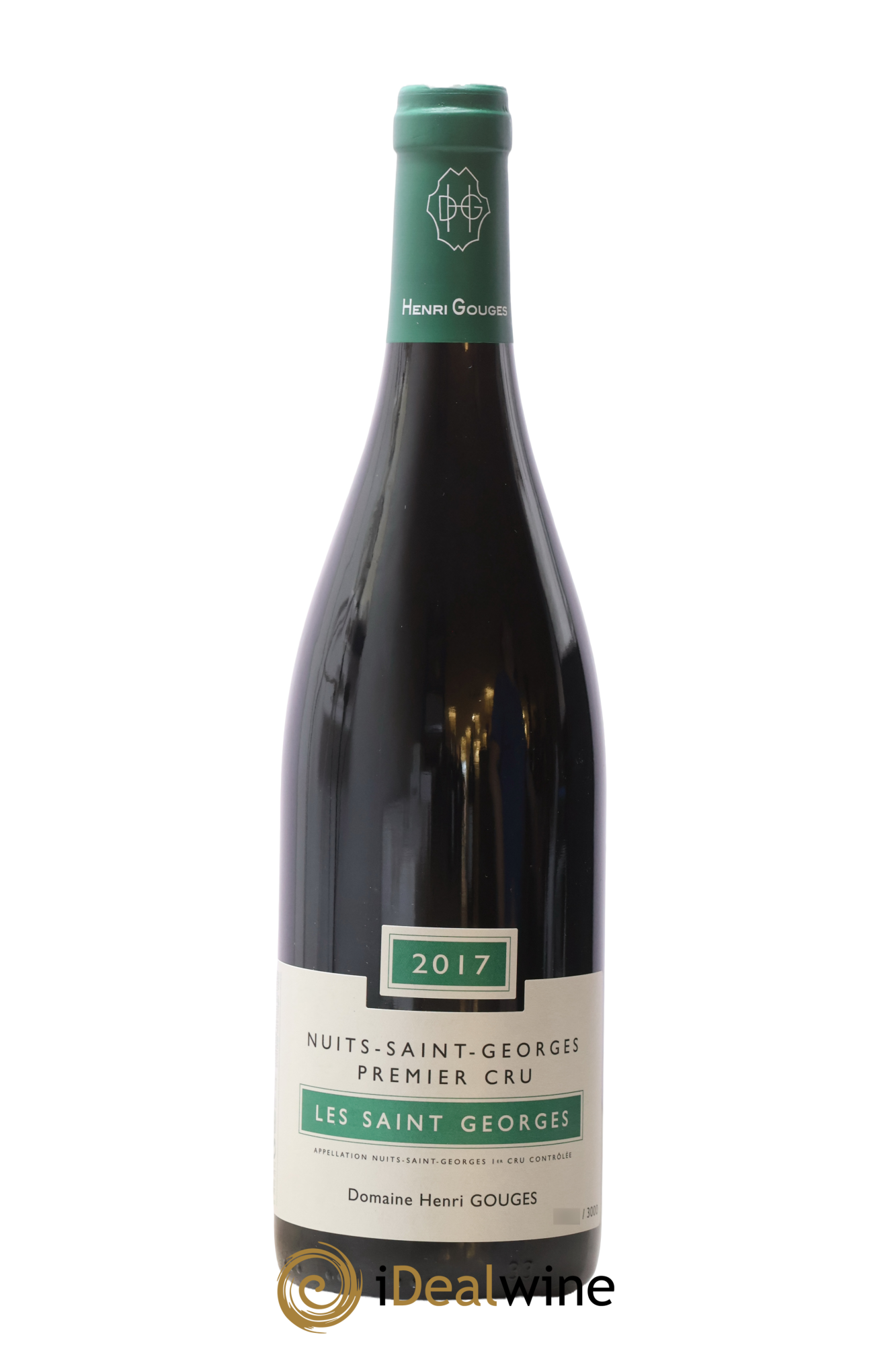 Nuits-Saint-Georges 1er Cru Les Saints Georges Henri Gouges 2017 - Lot de 1 bouteille - 0