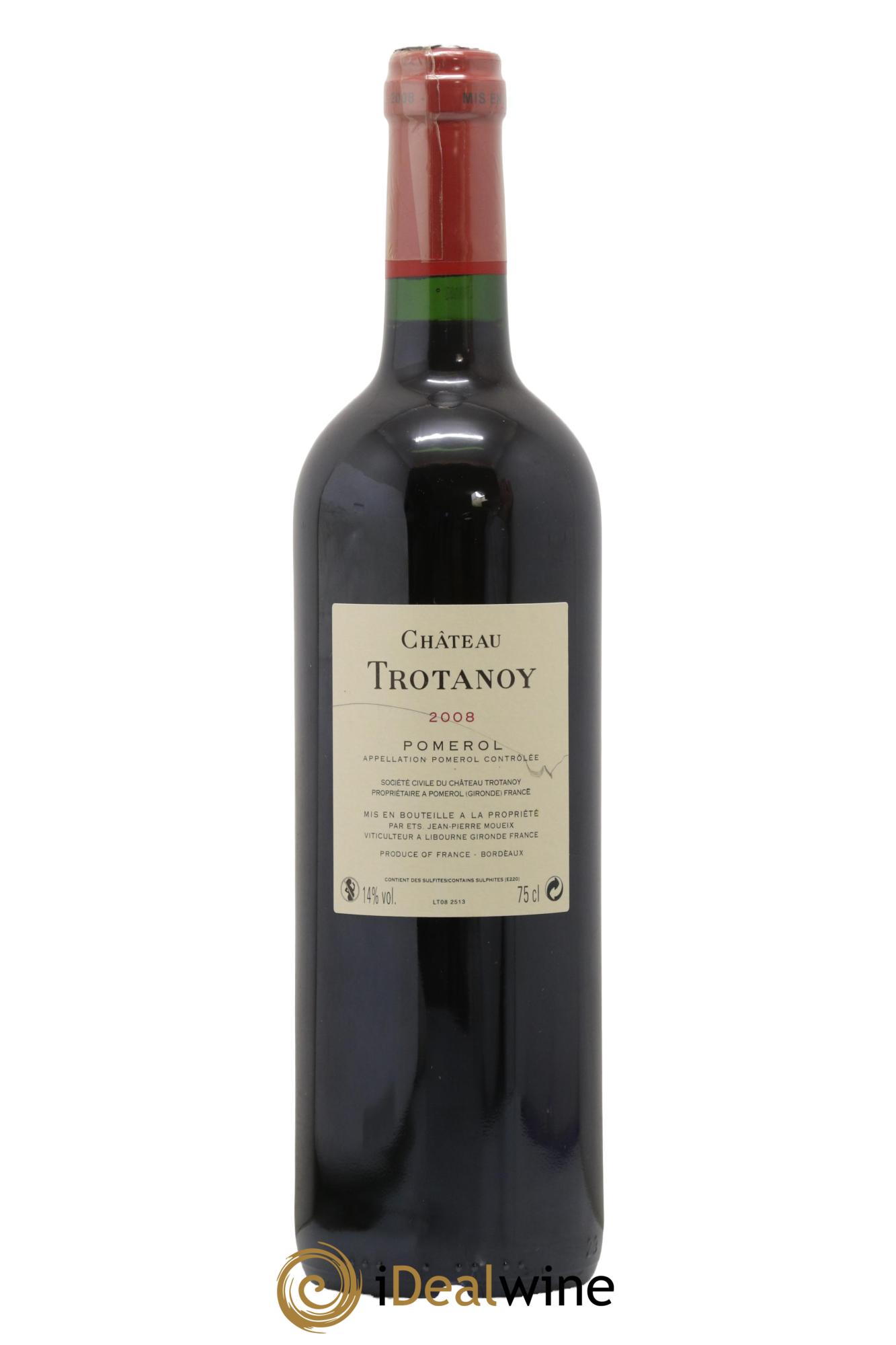 Château Trotanoy 2008 - Posten von 1 Flasche - 1