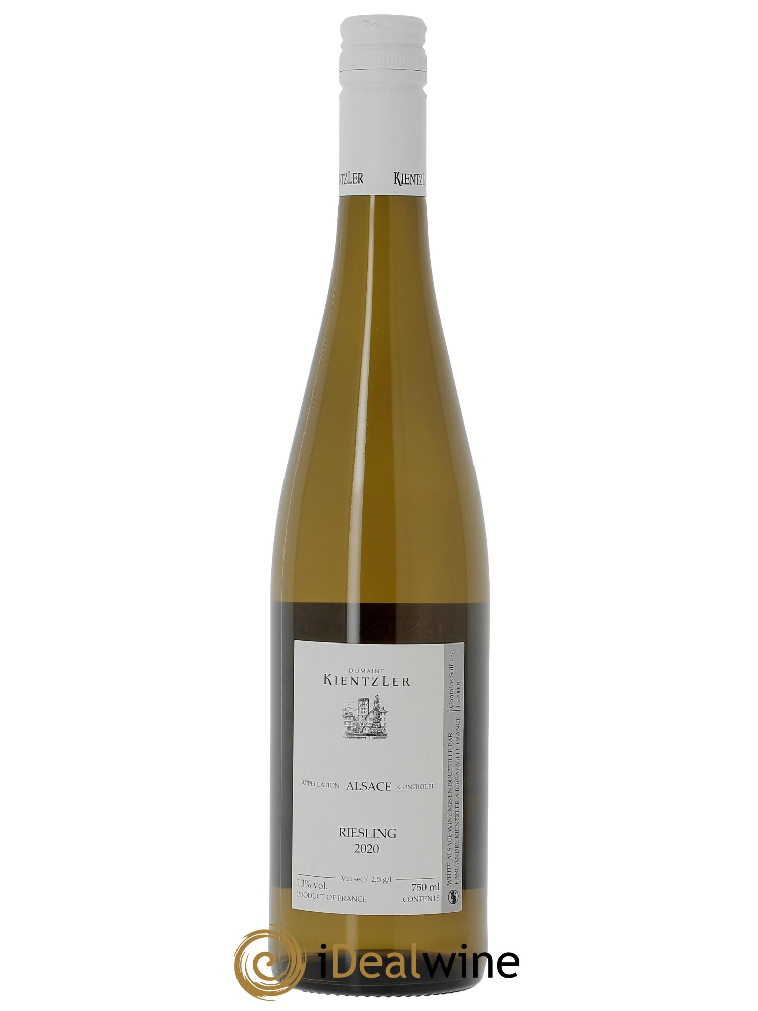 Alsace Riesling Kientzler  2020 - Lot de 1 bouteille - 1