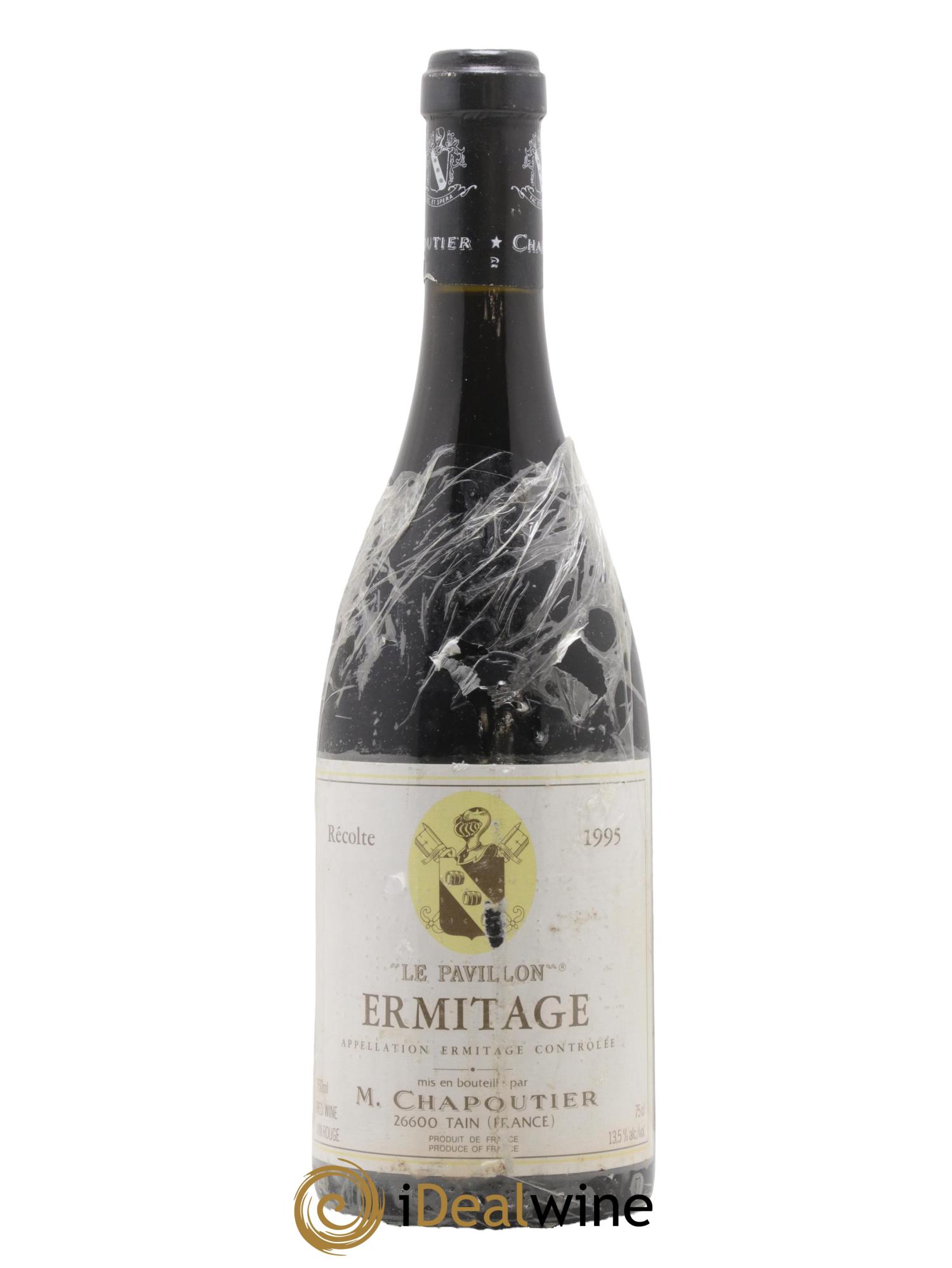 Hermitage Ermitage Le Pavillon Chapoutier 1995 - Lot de 1 bouteille - 0