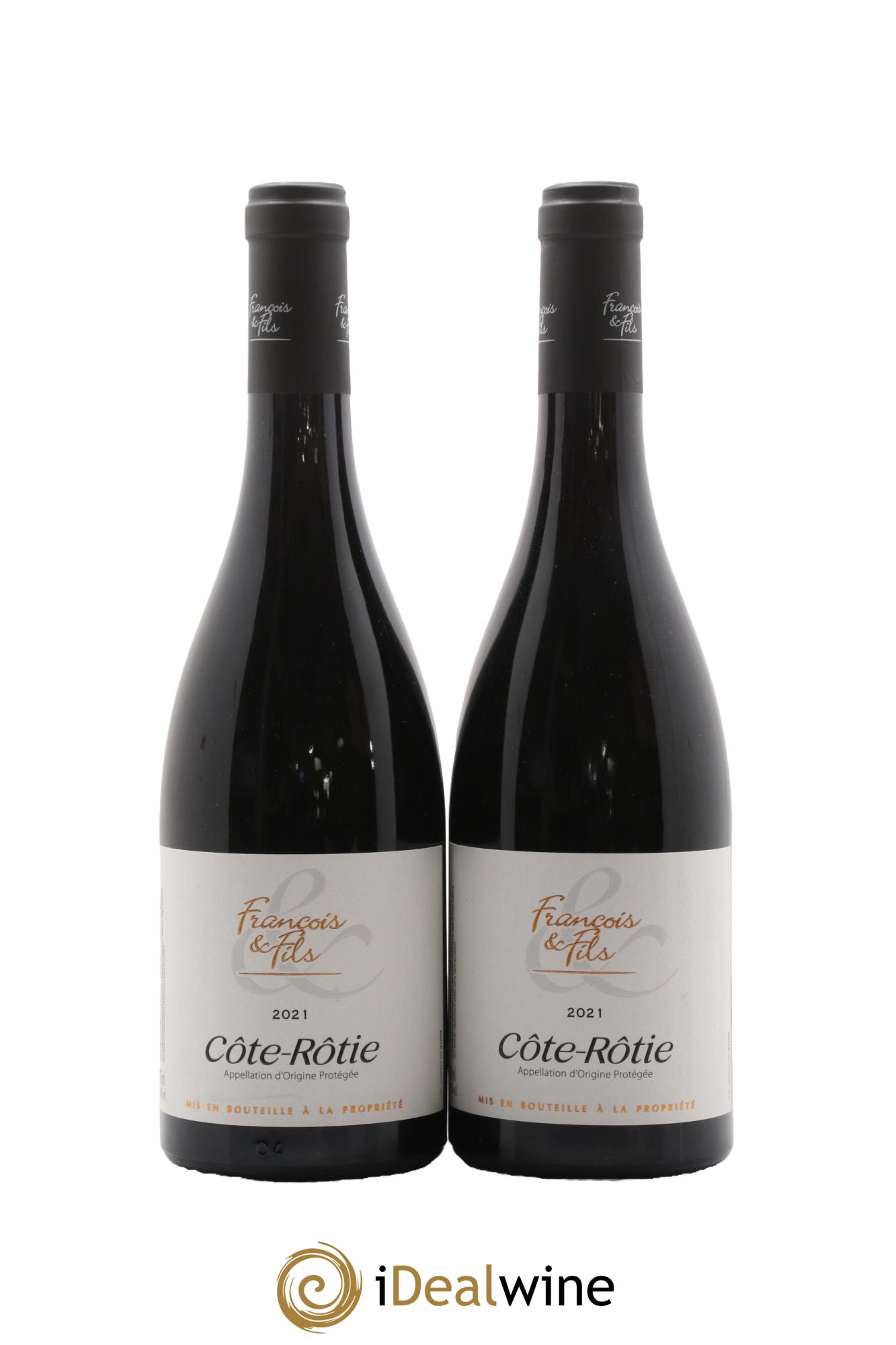 Côte-Rôtie Domaine François et Fils 2021 - Lot de 2 bouteilles - 0