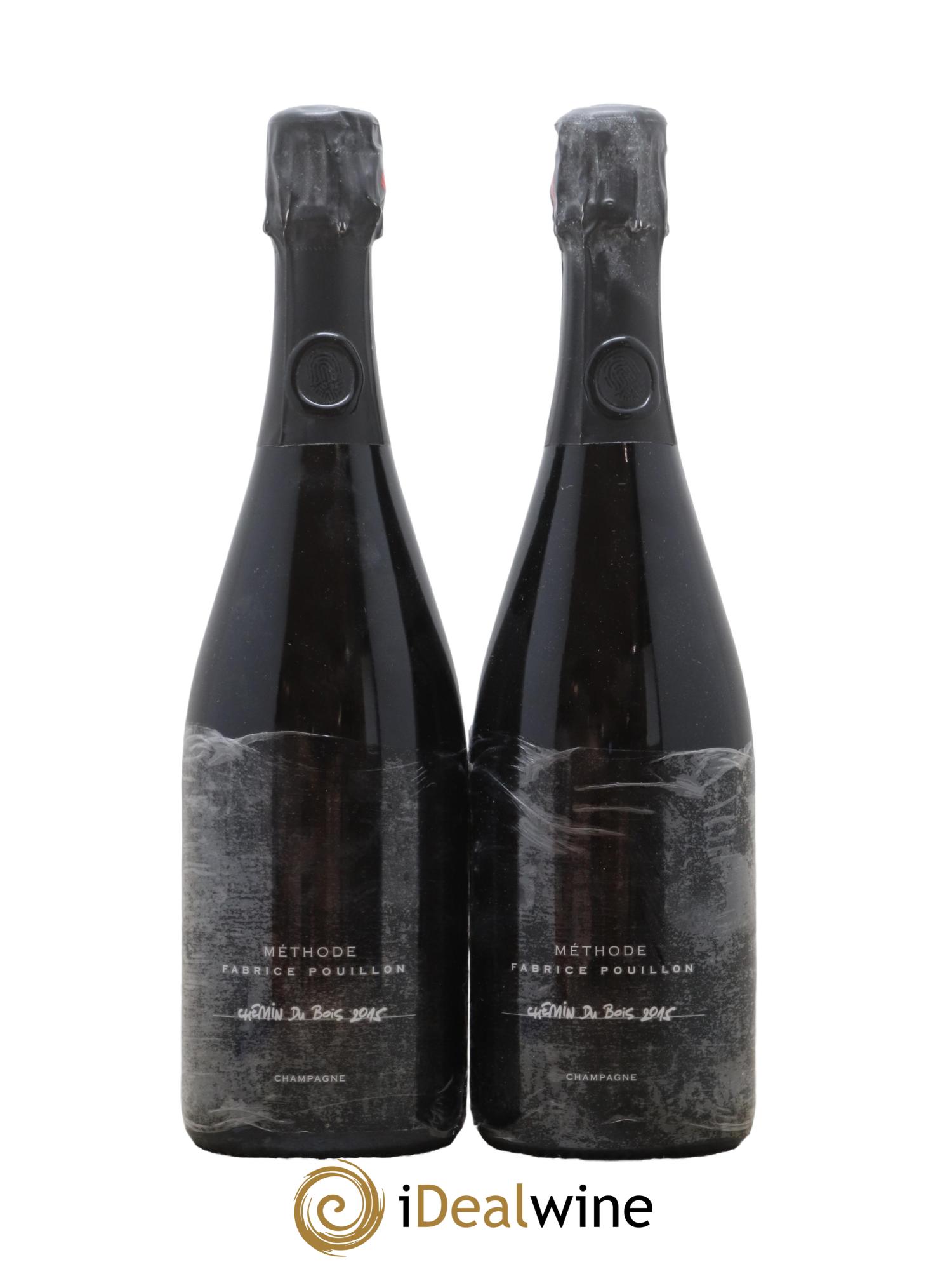 Chemin du Bois 1er Cru Extra-Brut R. Pouillon & fils 2015 - Lot de 2 bouteilles - 0