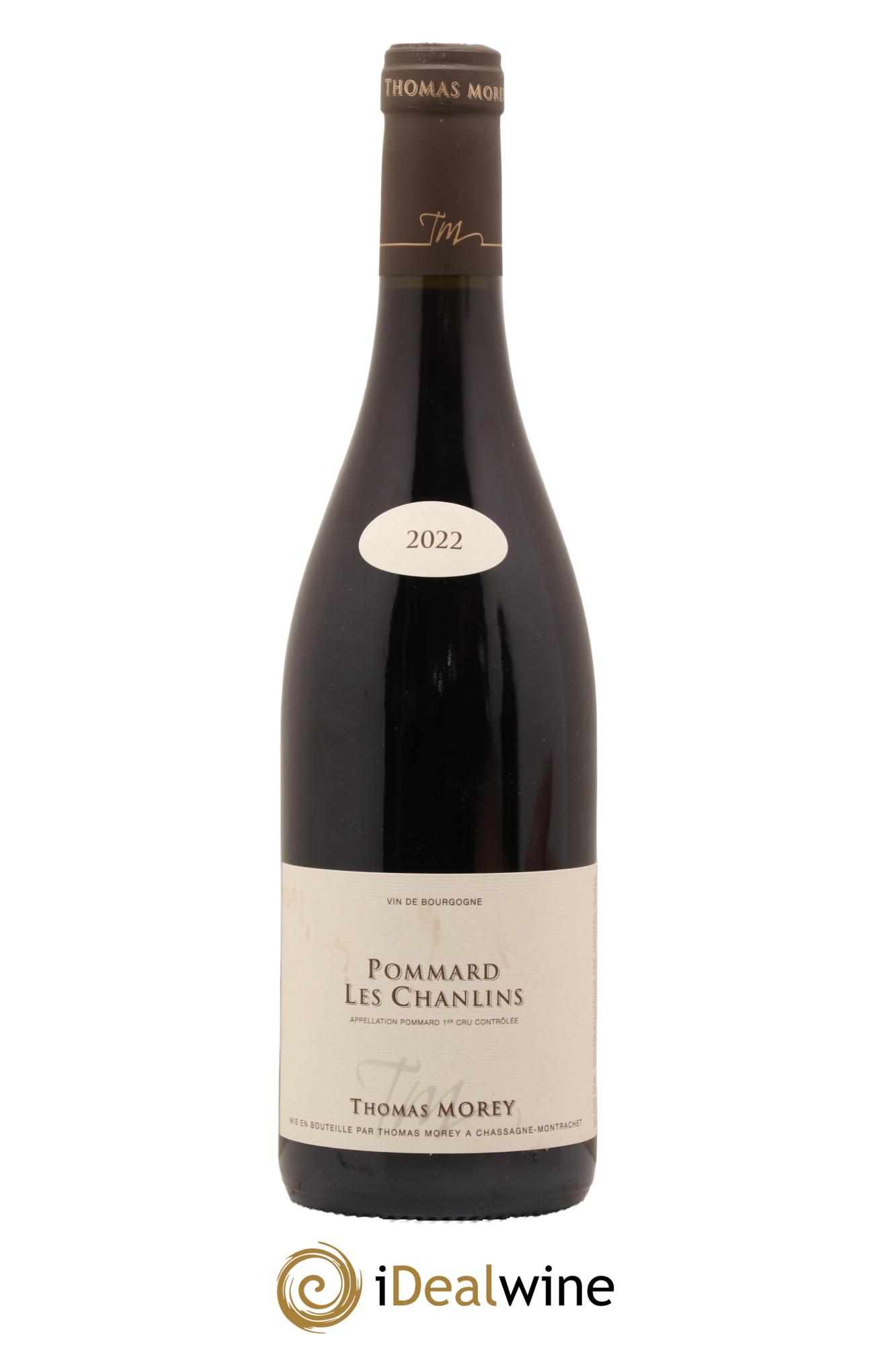 Pommard 1er Cru Les Chanlins Domaine Thomas Morey 2022 - Lot de 1 bouteille - 0