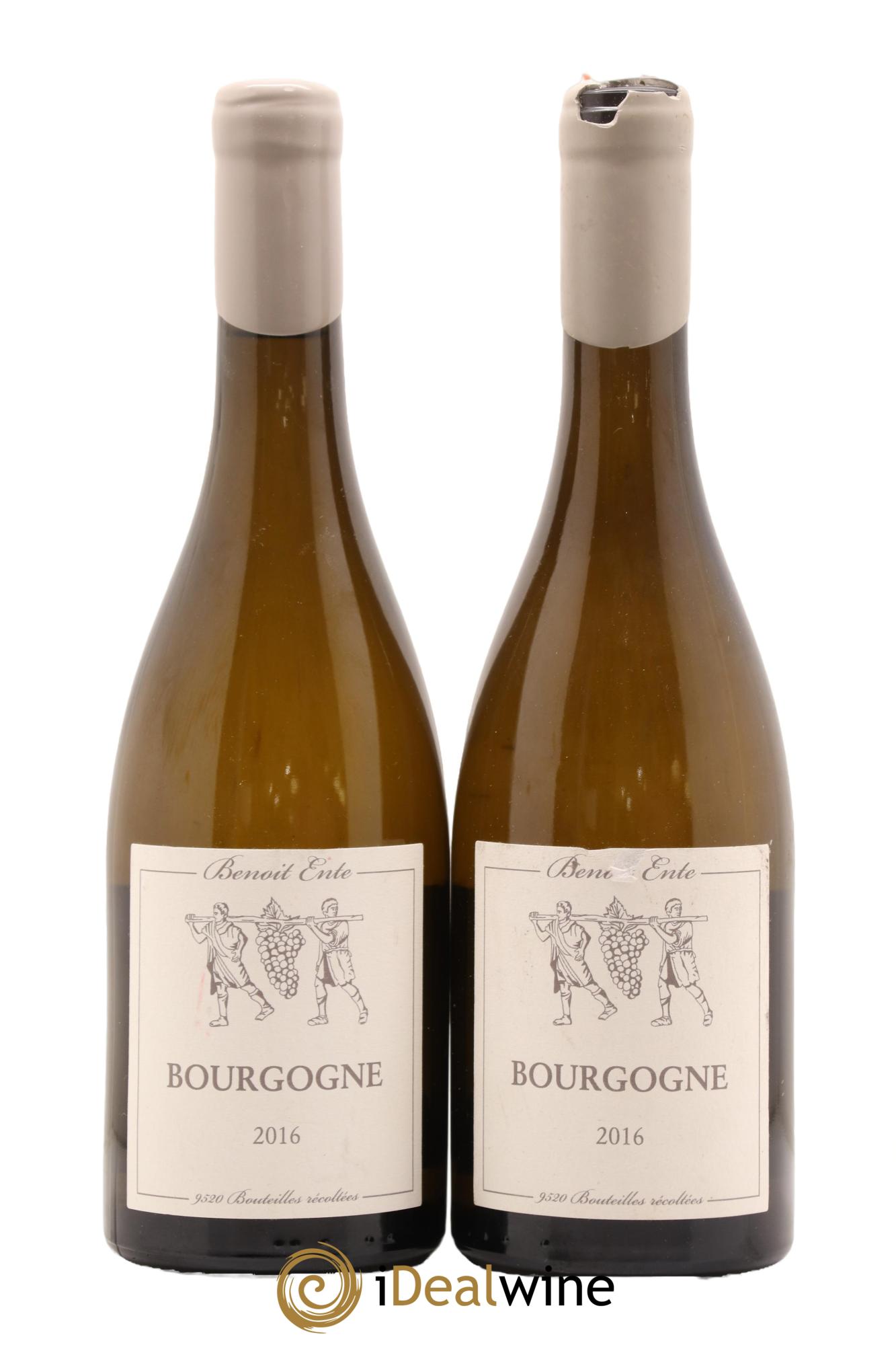 Bourgogne Chardonnay Benoit Ente 2016 - Lot de 2 bouteilles - 0