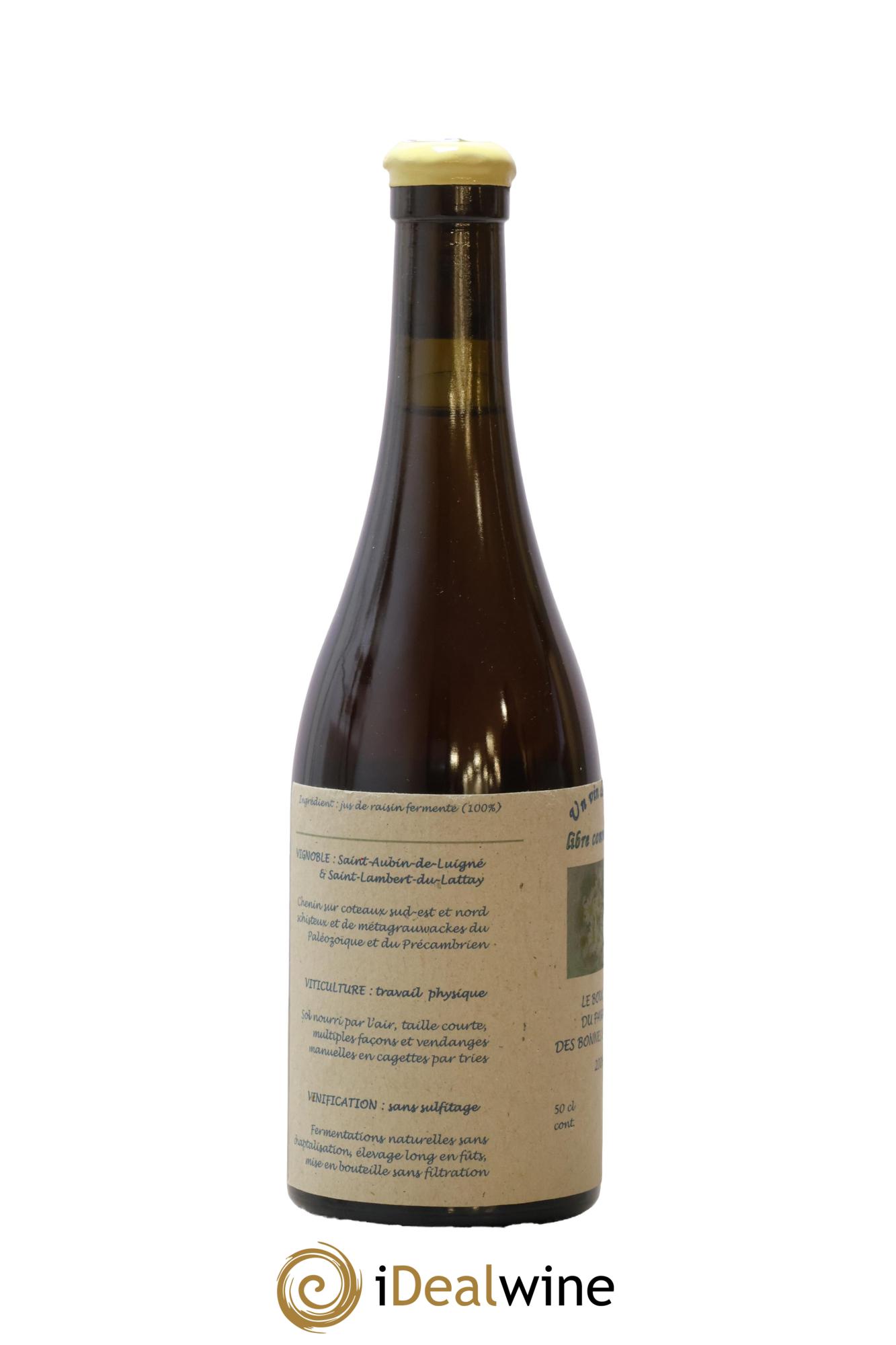 Vin de France Le Bouquet Du Paradis Des Bonnes Blanches Josette Medau et Pierre Weyand 2006 - Lot of 1 500ml format  - 1