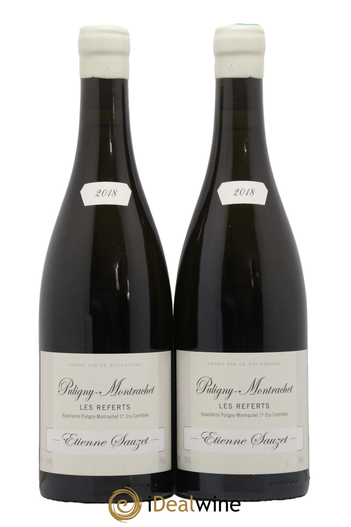 Puligny-Montrachet 1er Cru Les Referts Etienne Sauzet 2018 - Lot de 2 bouteilles - 0