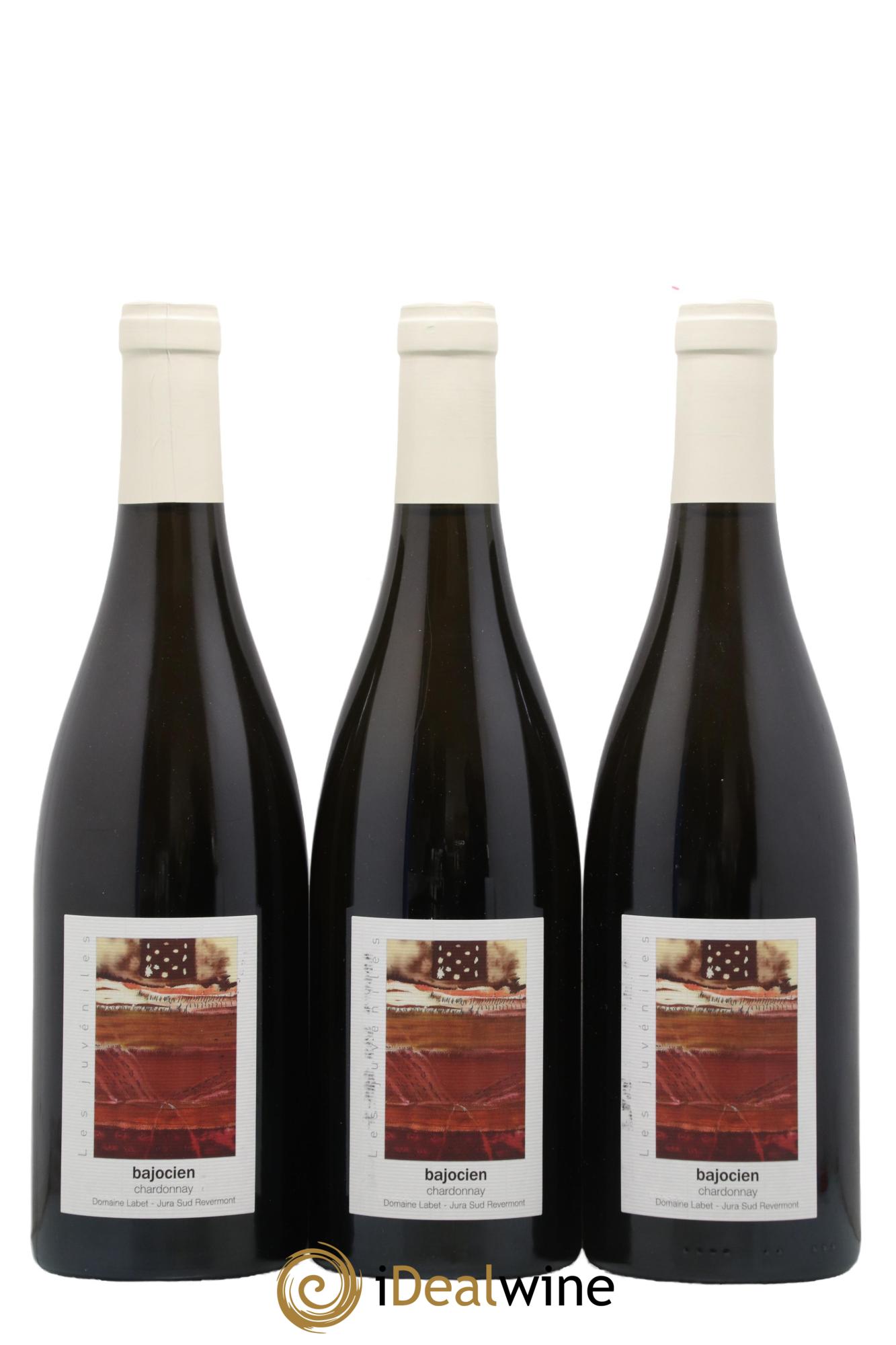 Côtes du Jura Chardonnay Bajocien Romain - Julien - Charline Labet 2022 - Lot de 3 bouteilles - 0