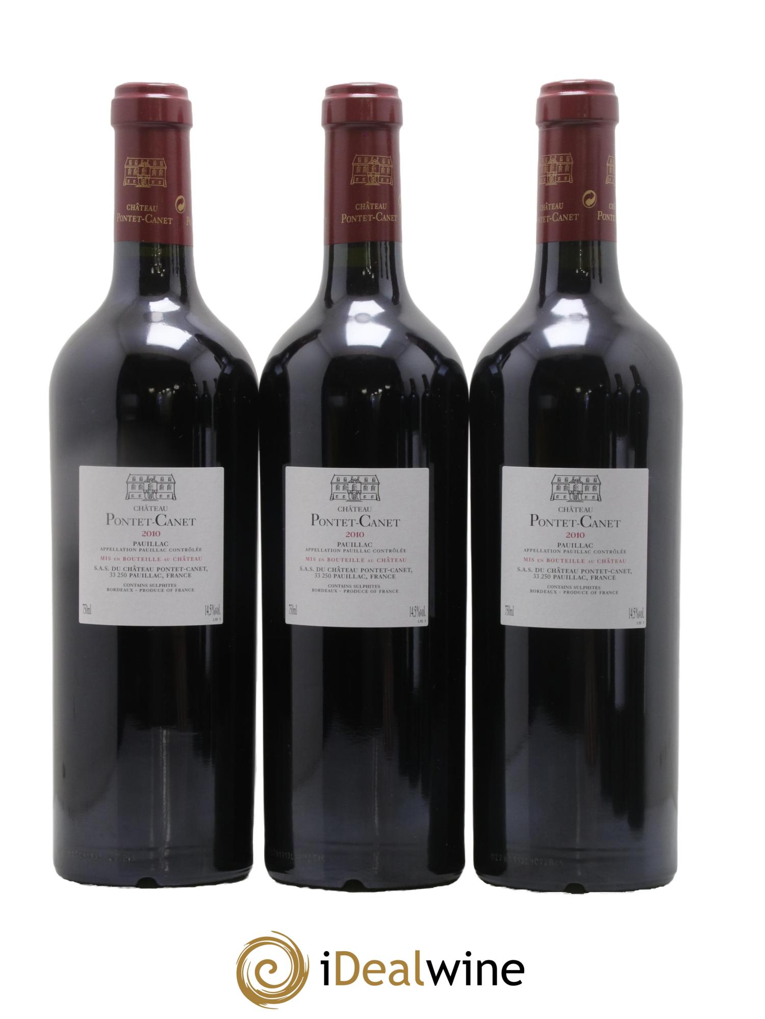 Château Pontet Canet 5ème Grand Cru Classé 2010 - Lotto di 6 bottiglie - 4