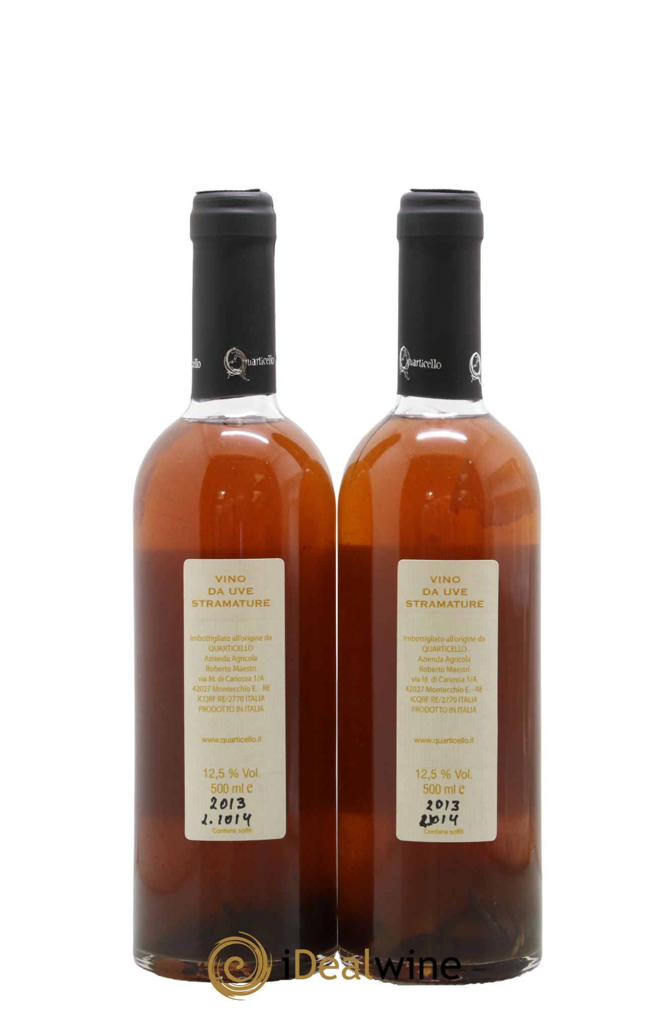 Italie IGT Vino da Uve Stramature Stradora Quarticello Azienda Agricola Roberto Maestri 2013 - Lot of 2 500ml formats - 1