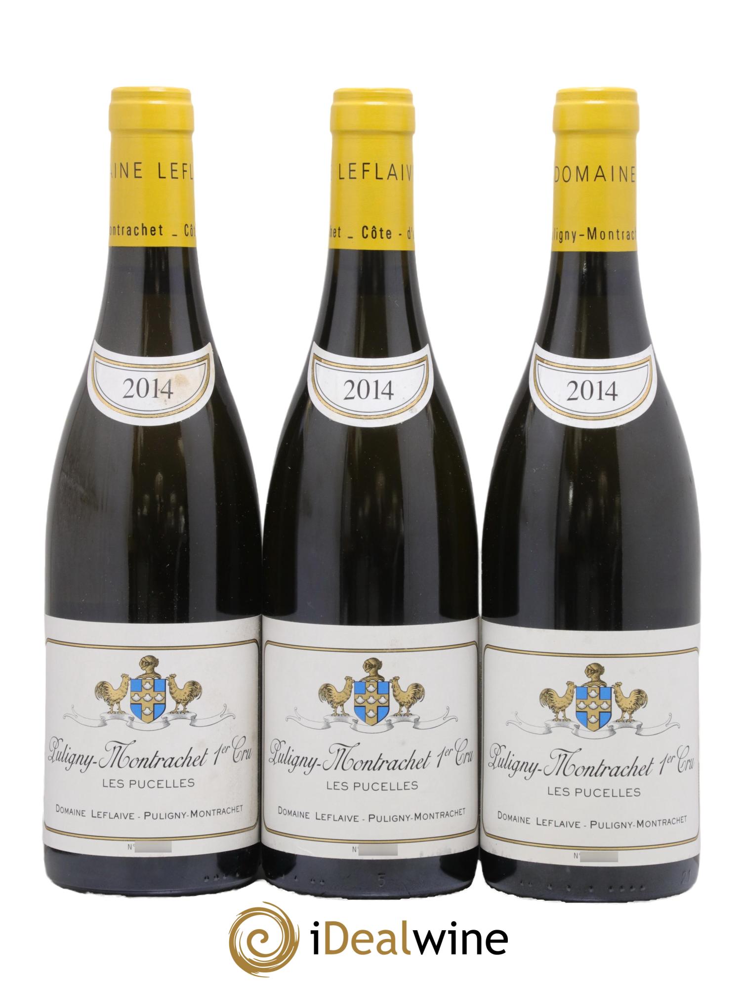 Puligny-Montrachet 1er Cru Les Pucelles Leflaive (Domaine) 2014 - Lot of 3 bottles - 0