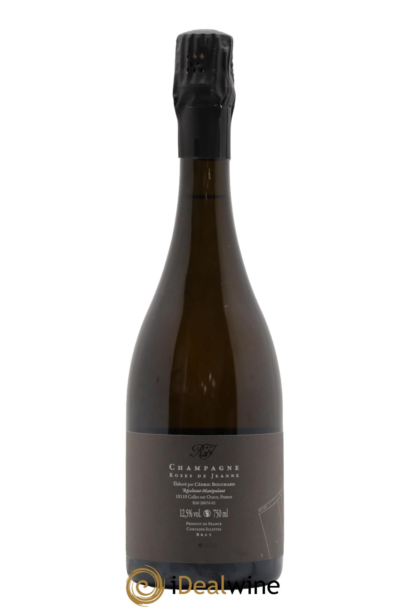 Roses de Jeanne Côte de Val Vilaine Blanc de Noirs Cédric Bouchard  2020 - Posten von 1 Flasche - 1