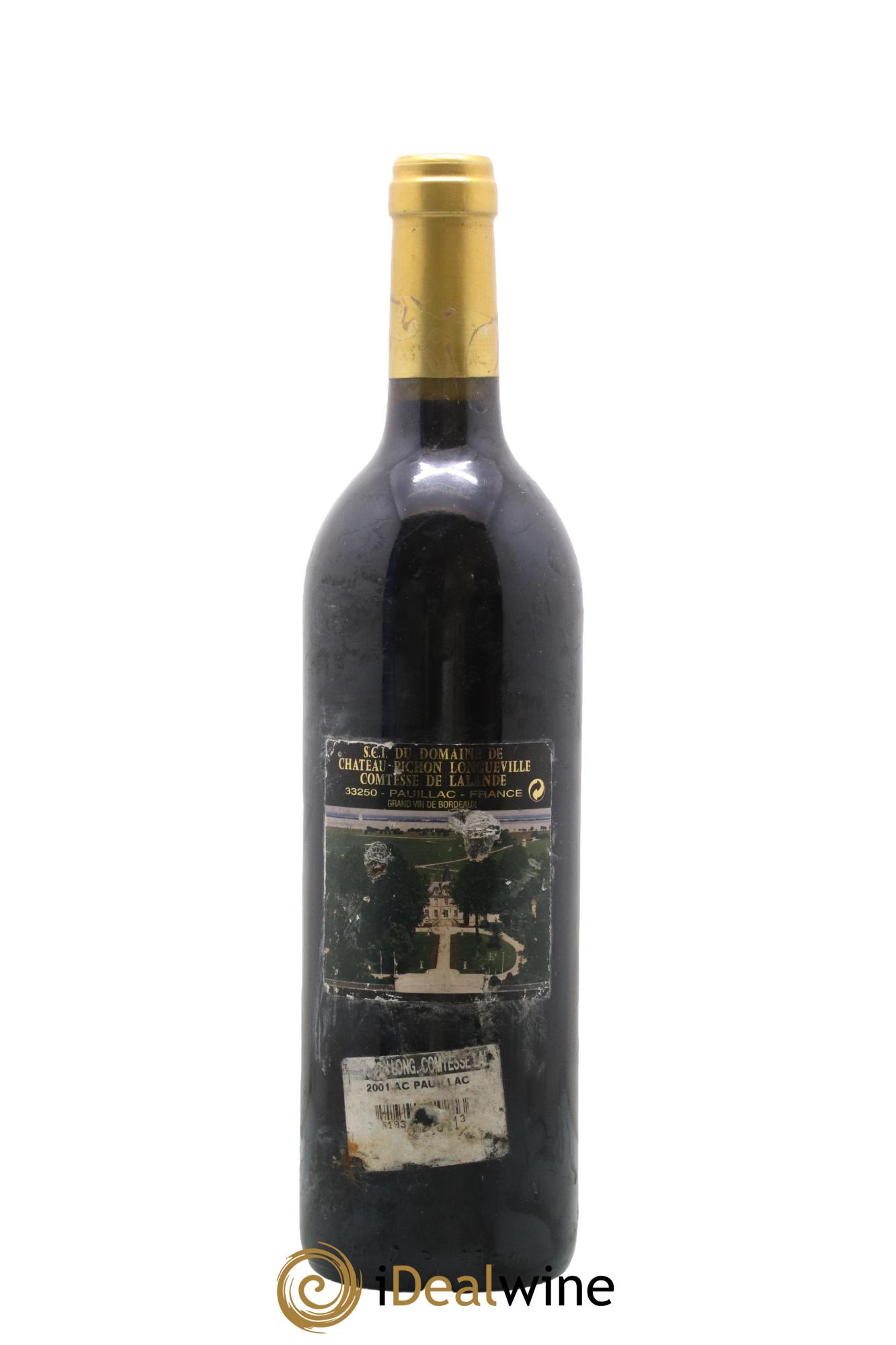 Château Pichon Longueville Comtesse de Lalande 2ème Grand Cru Classé 2001 - Lotto di 1 bottiglia - 1