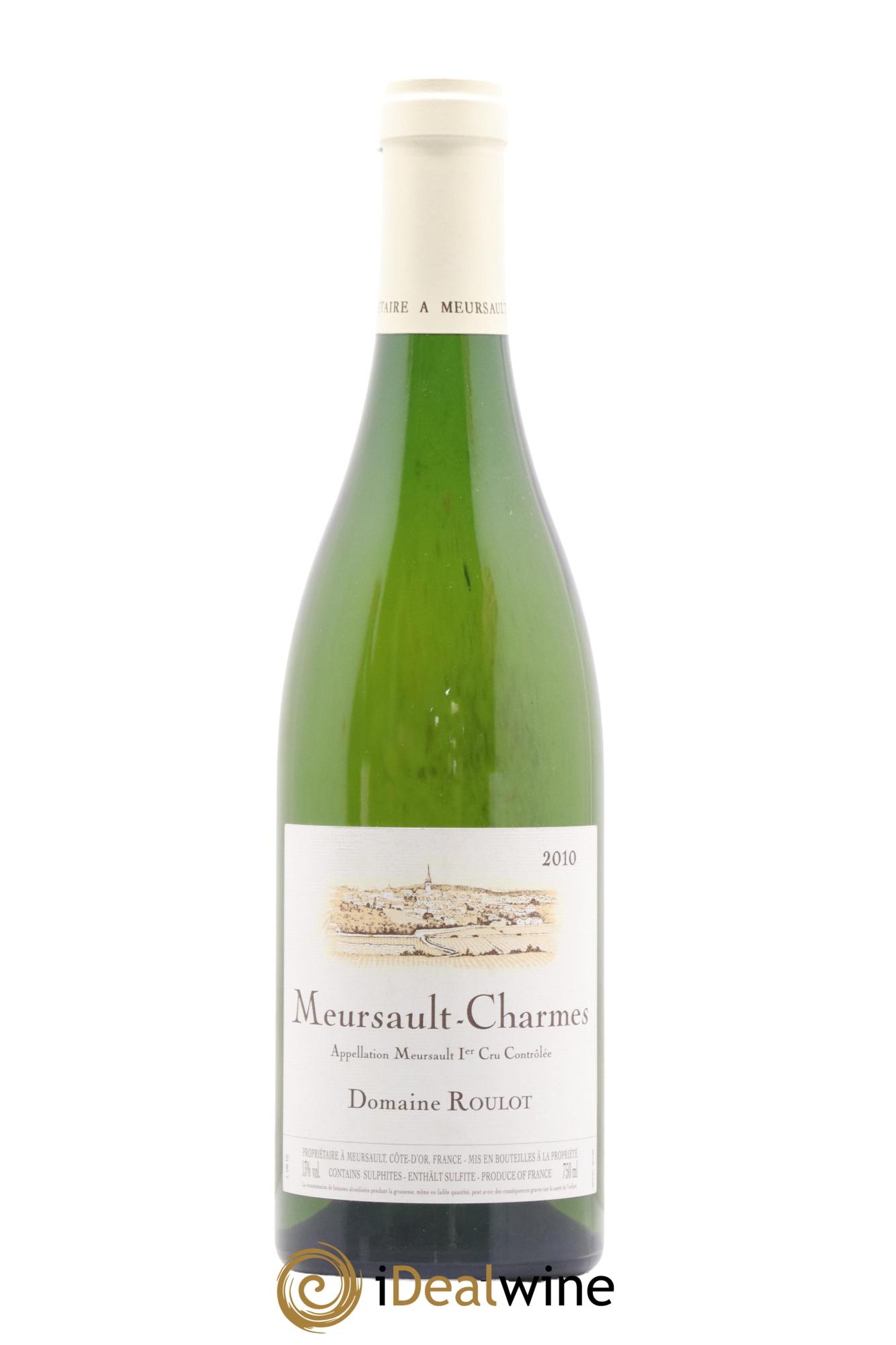 Meursault 1er Cru Charmes Roulot (Domaine) 2010 - Lot de 1 bouteille - 0