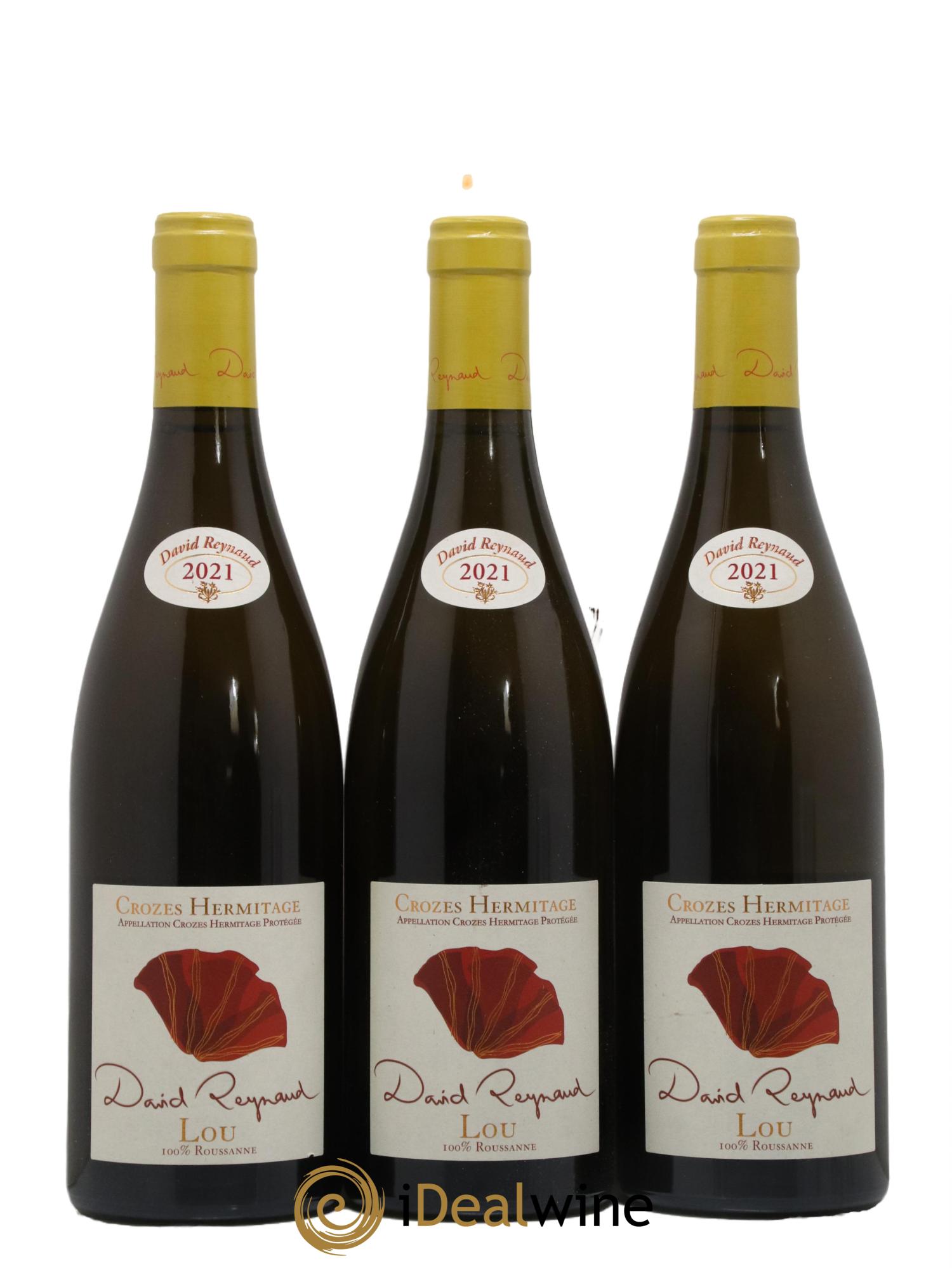 Crozes-Hermitage Lou Domaine David Reynaud 2021 - Posten von 3 Flaschen - 0
