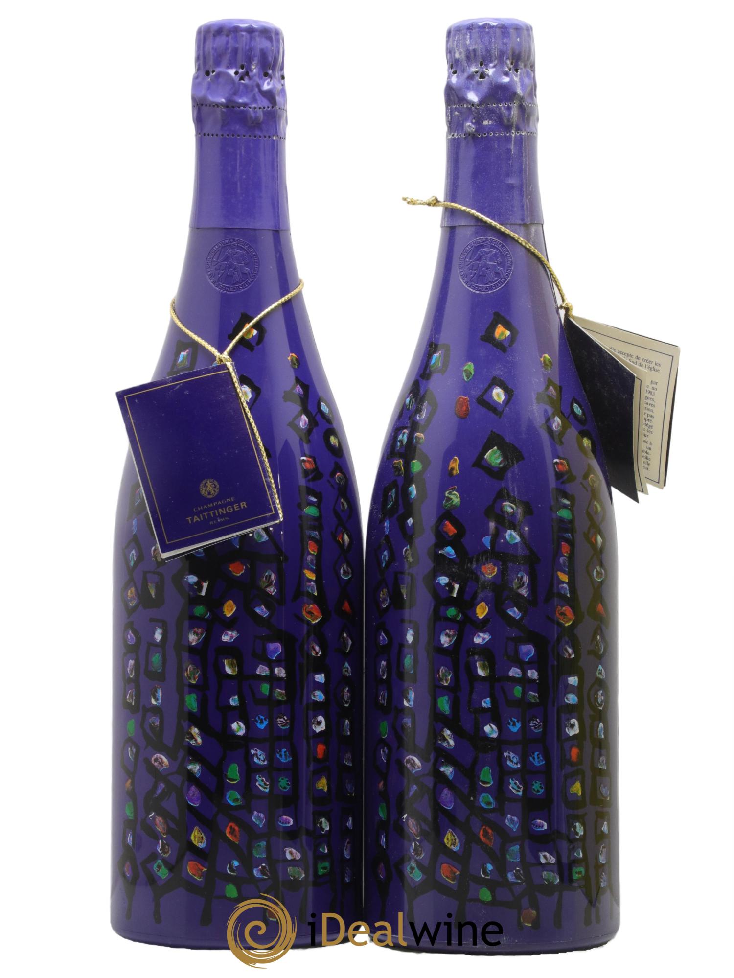 1983 - Collection Viera da Silva Taittinger 1983 - Lotto di 2 bottiglie - 2