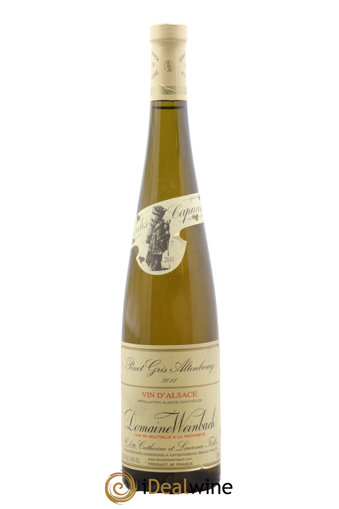 Alsace Pinot Gris Altenbourg Weinbach (Domaine) 2011 - Lot de 1 bouteille - 0