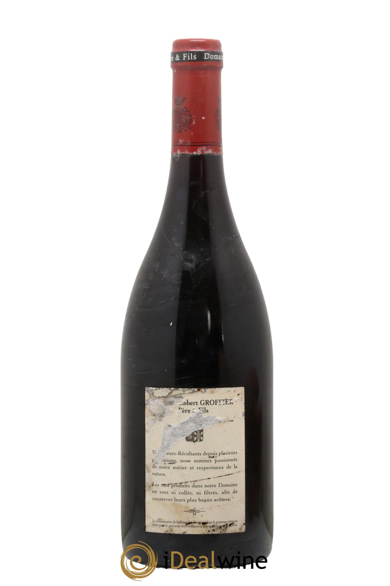 Chambolle-Musigny 1er Cru Les Amoureuses Robert Groffier Père & Fils (Domaine) 2009 - Lot of 1 bottle - 1