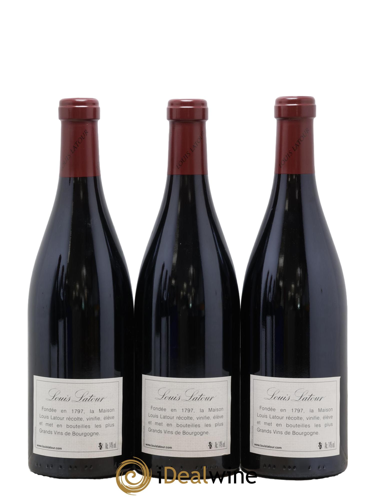 Chambertin Grand Cru Cuvée Héritiers Latour Louis Latour 2009 - Lot of 3 bottles - 1