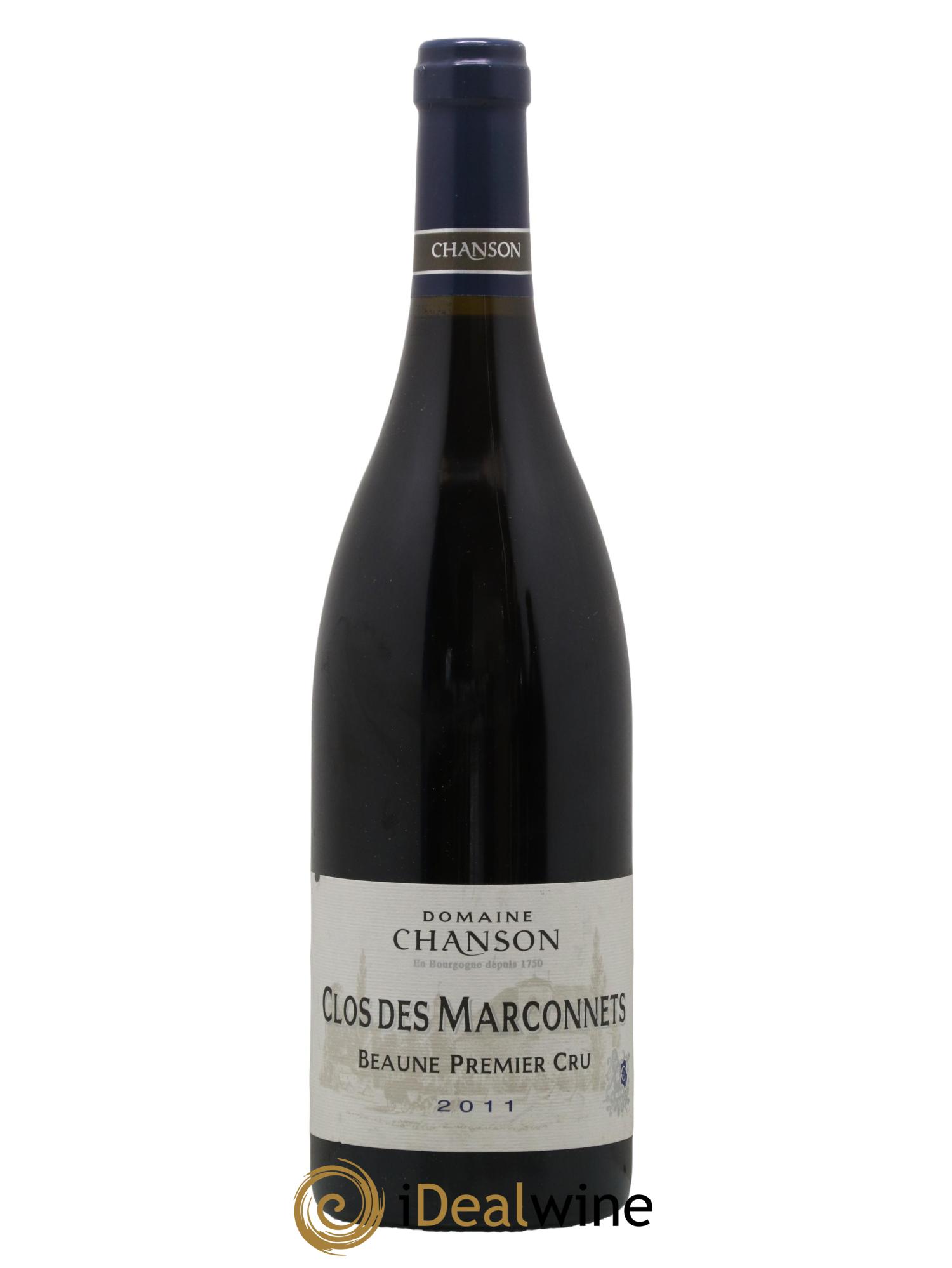 Beaune 1er Cru Clos des Marconnets Chanson 2011 - Lotto di 1 bottiglia - 0