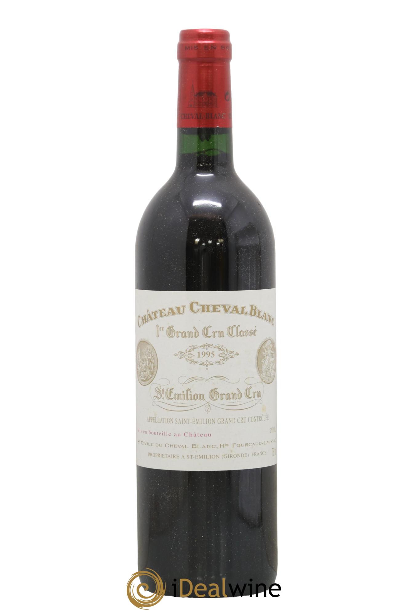 Château Cheval Blanc 1er Grand Cru Classé A 1995 - Lot de 1 bouteille - 0