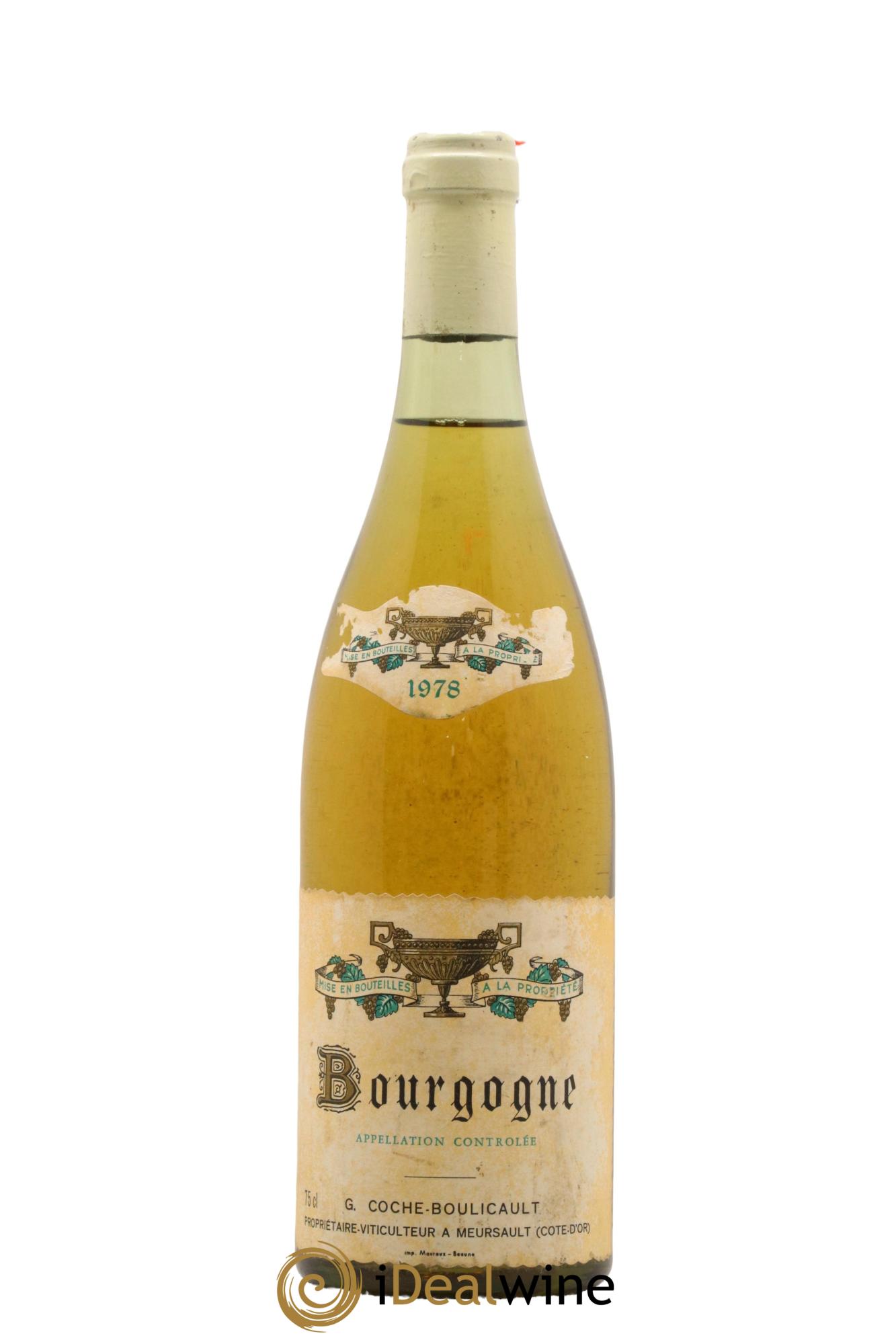 Bourgogne Domaine Coche-Boulicault 1978 - Lot de 1 bouteille - 0