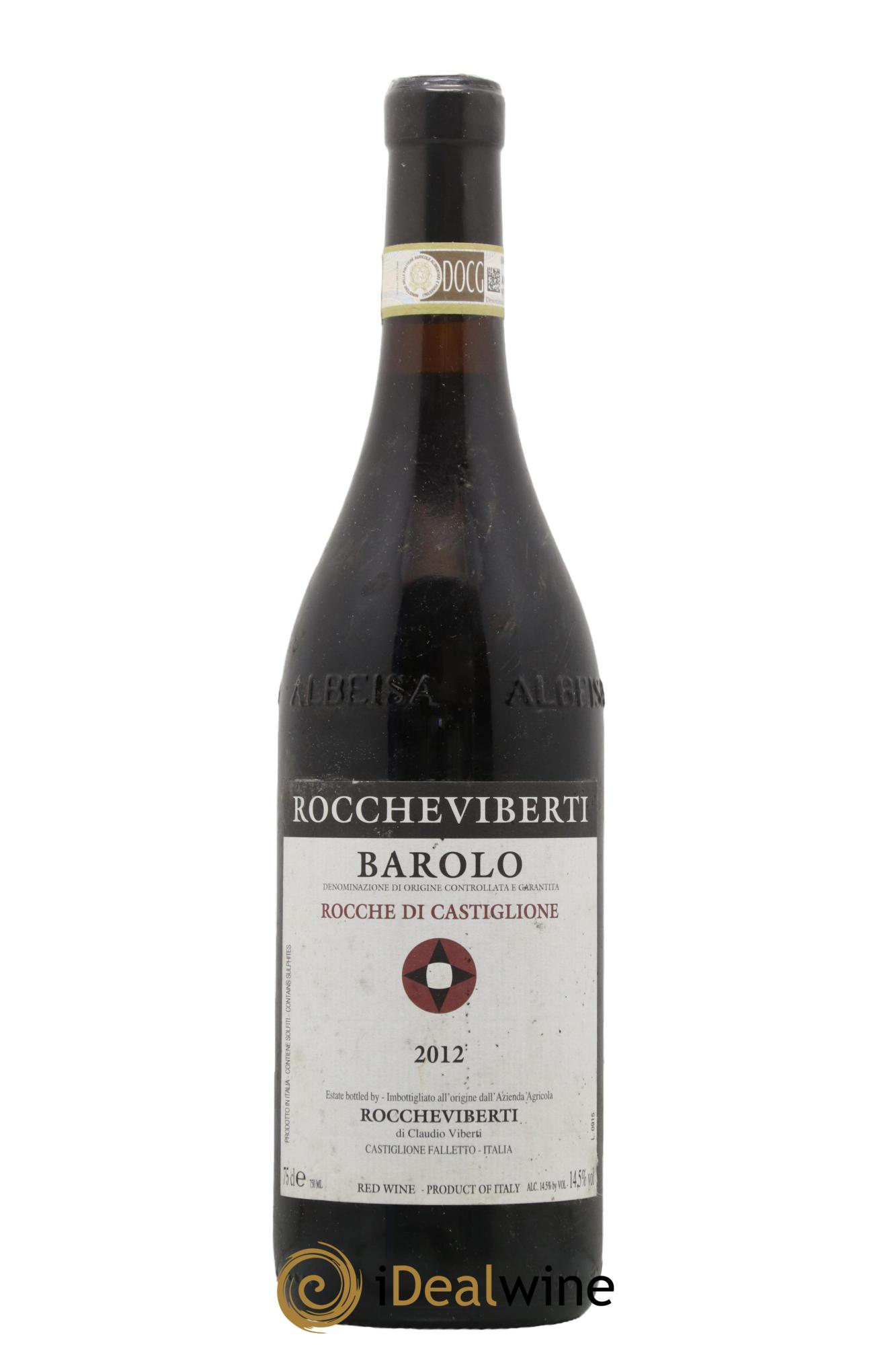Barolo Rocchevibreti Rocche di Castiglione 2012 - Posten von 1 Flasche - 0