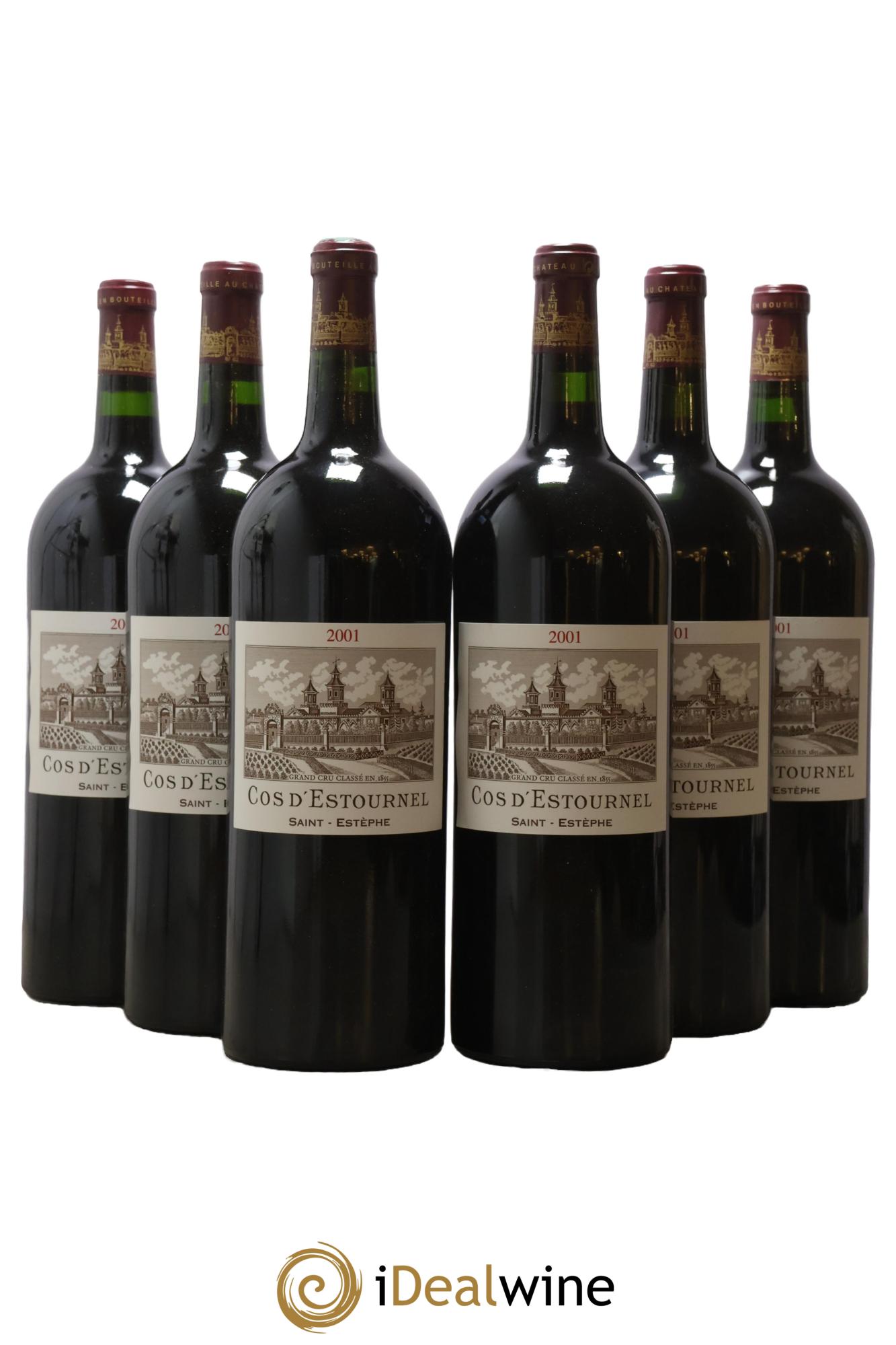 Cos d'Estournel 2ème Grand Cru Classé 2001 - Lotto di 6 magnum - 0