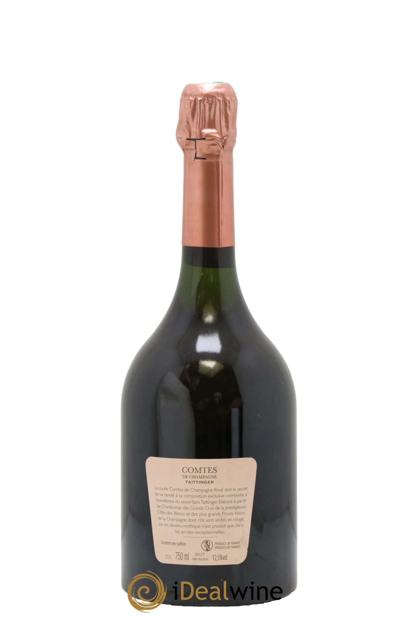 Comtes de Champagne Rosé Grand Cru Brut Taittinger 2008 - Lot de 1 bouteille - 1