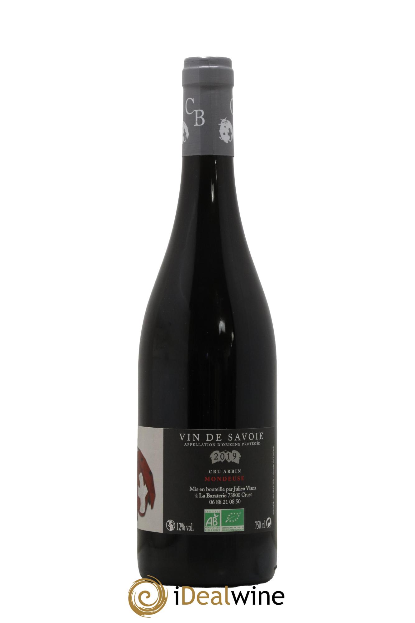 Vin de Savoie Arbin Mondeuse Cellier de la Baraterie 2019 - Lotto di 1 bottiglia - 1