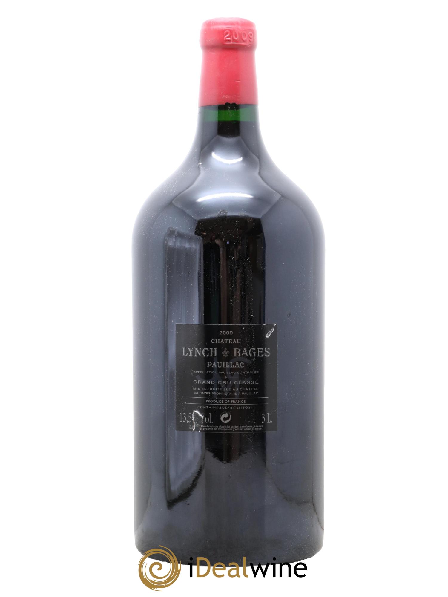 Château Lynch Bages 5ème Grand Cru Classé 2009 - Lot de 1 double magnum - 1