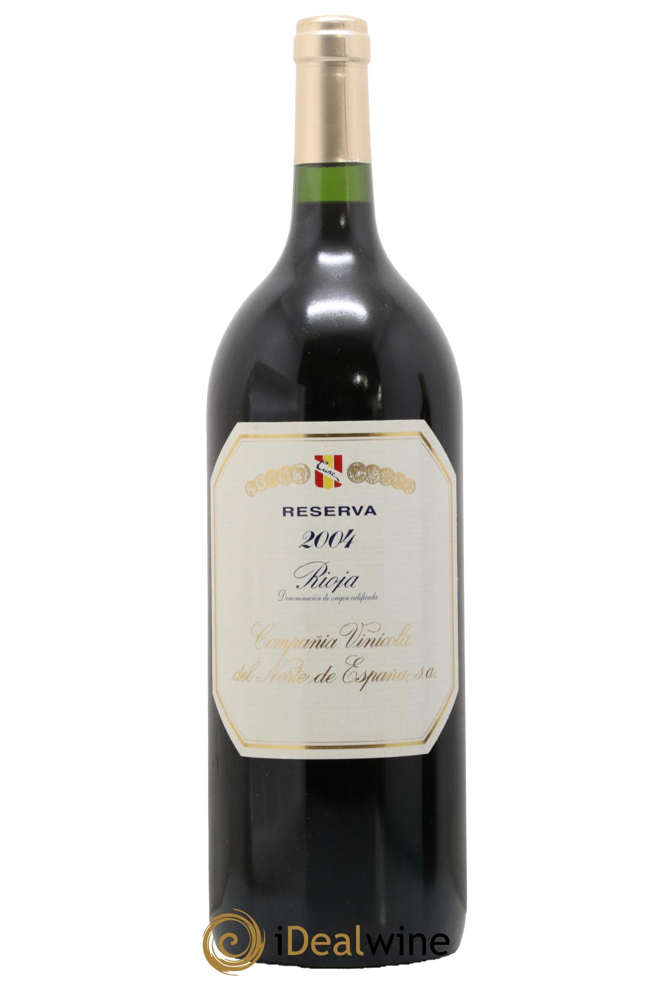 Rioja DOCA Reserva Compania Vinicola del Norte de Espana 2004 - Lot de 1 magnum - 0