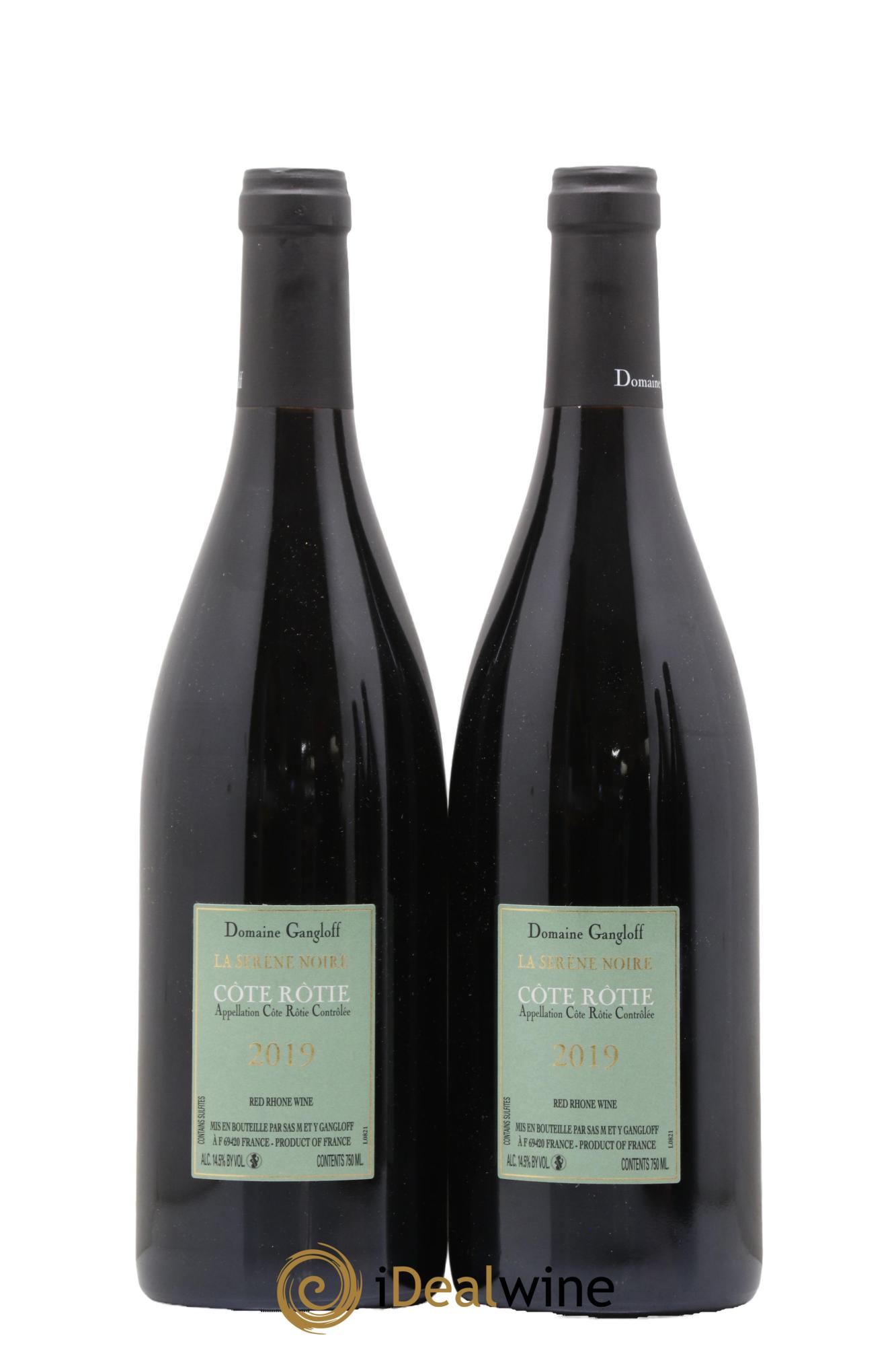 Côte-Rôtie La Sereine Noire Gangloff (Domaine) 2019 - Lot of 2 bottles - 1