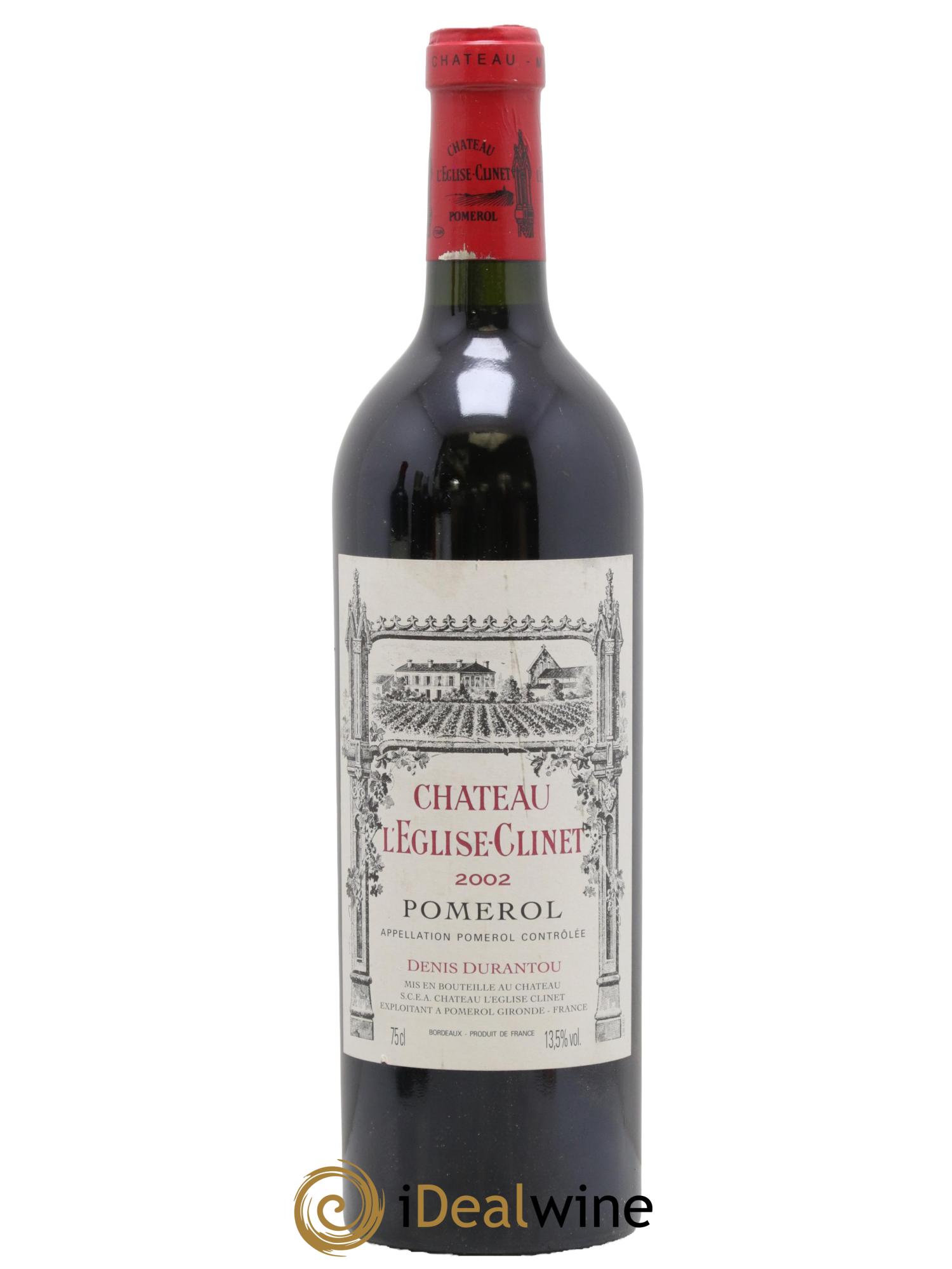 Château l' Église Clinet 2002 - Posten von 1 Flasche - 0