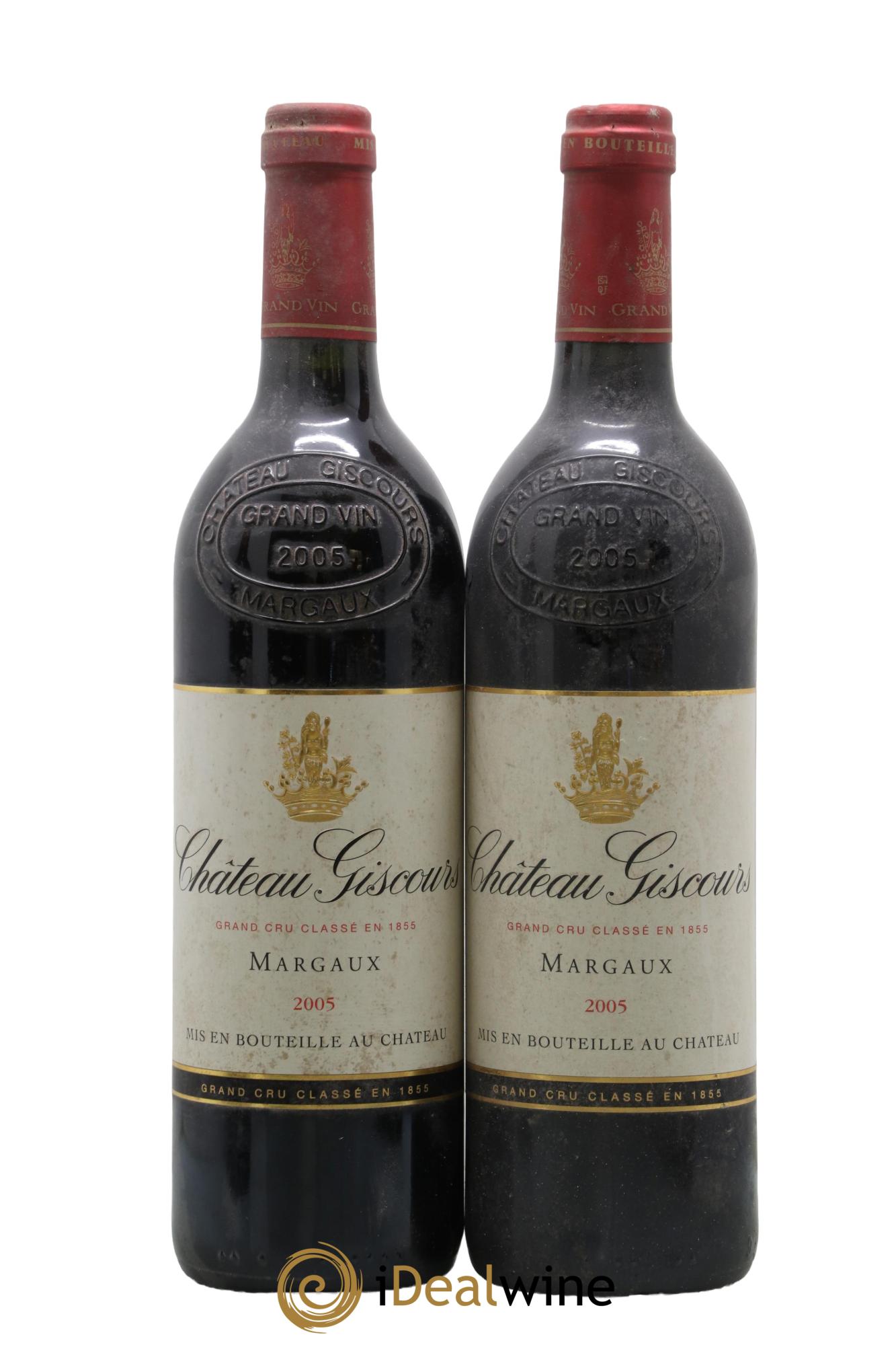 Château Giscours 3ème Grand Cru Classé 2005 - Lot de 2 bouteilles - 0