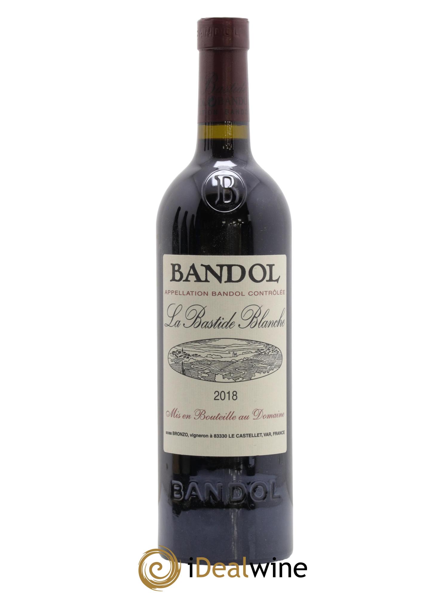 Bandol La Bastide Blanche Famille Bronzo 2018 - Lot de 1 bouteille - 0