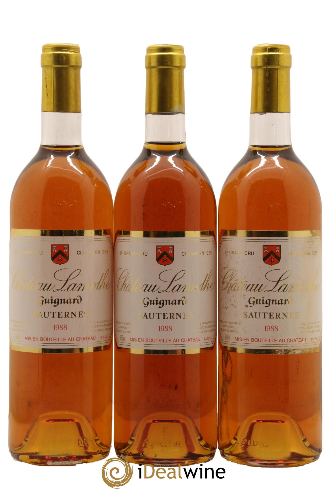 Château Lamothe Guignard Sauternes 1989 【公式通販】