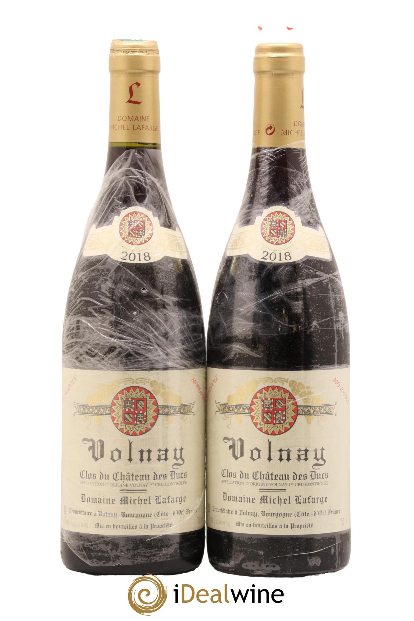 Volnay 1er Cru Clos du Château des Ducs Lafarge (Domaine) 2018 - Lot de 2 bouteilles - 0