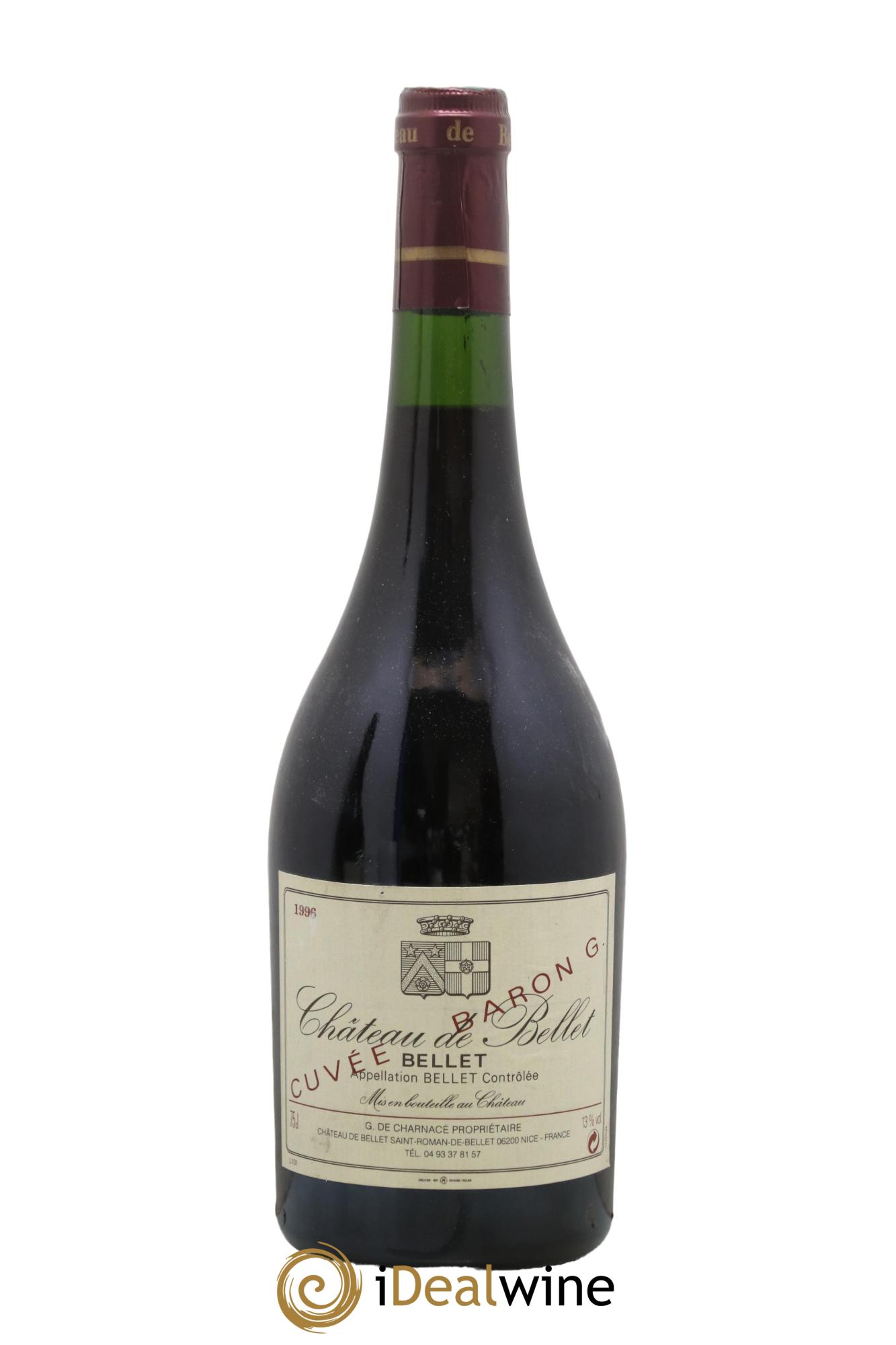 Bellet Château de Bellet Baron G 1996 - Lot de 1 bouteille - 0