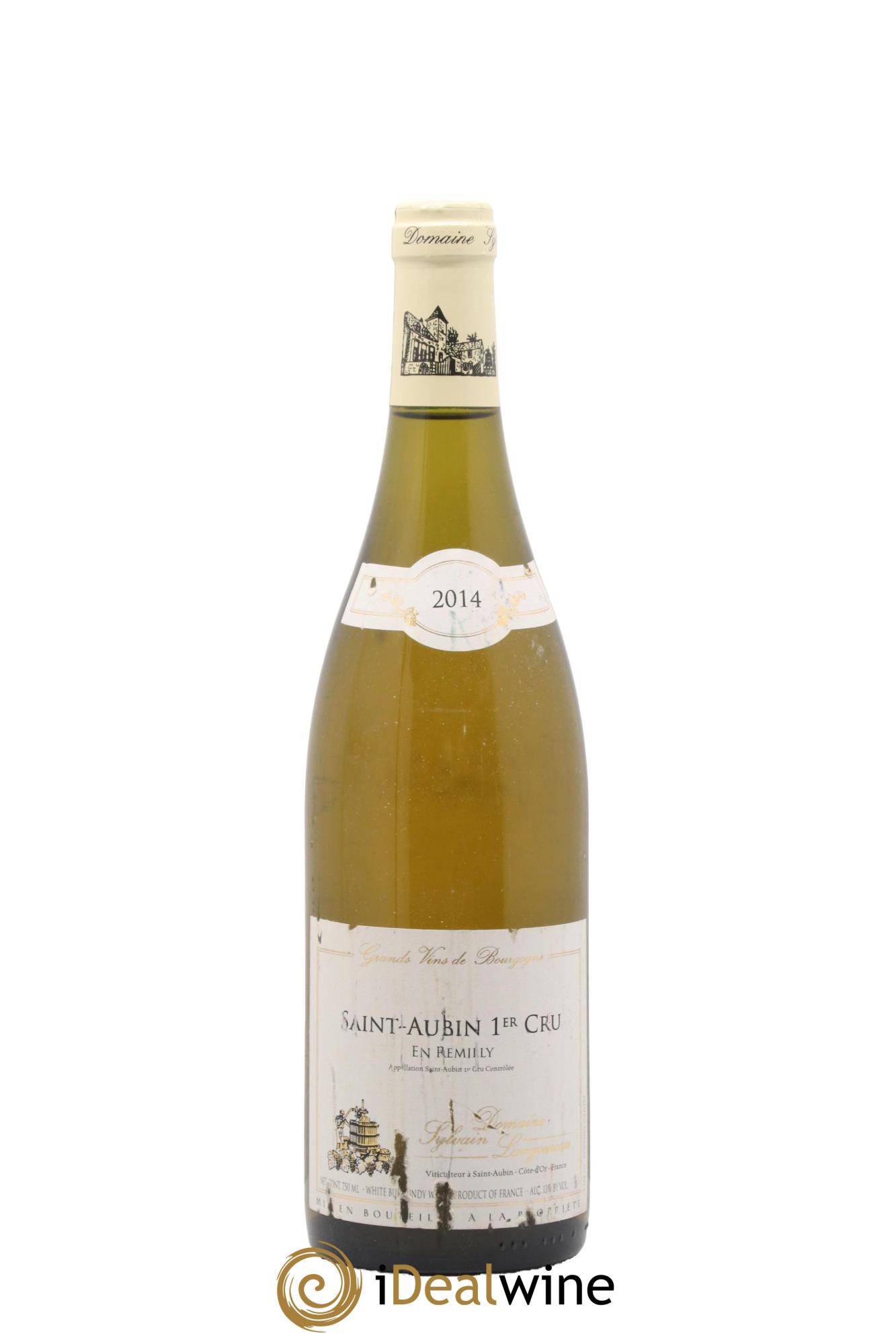 Saint-Aubin 1er Cru En Remilly Sylvain Langoureau 2014 - Lot de 1 bouteille - 0