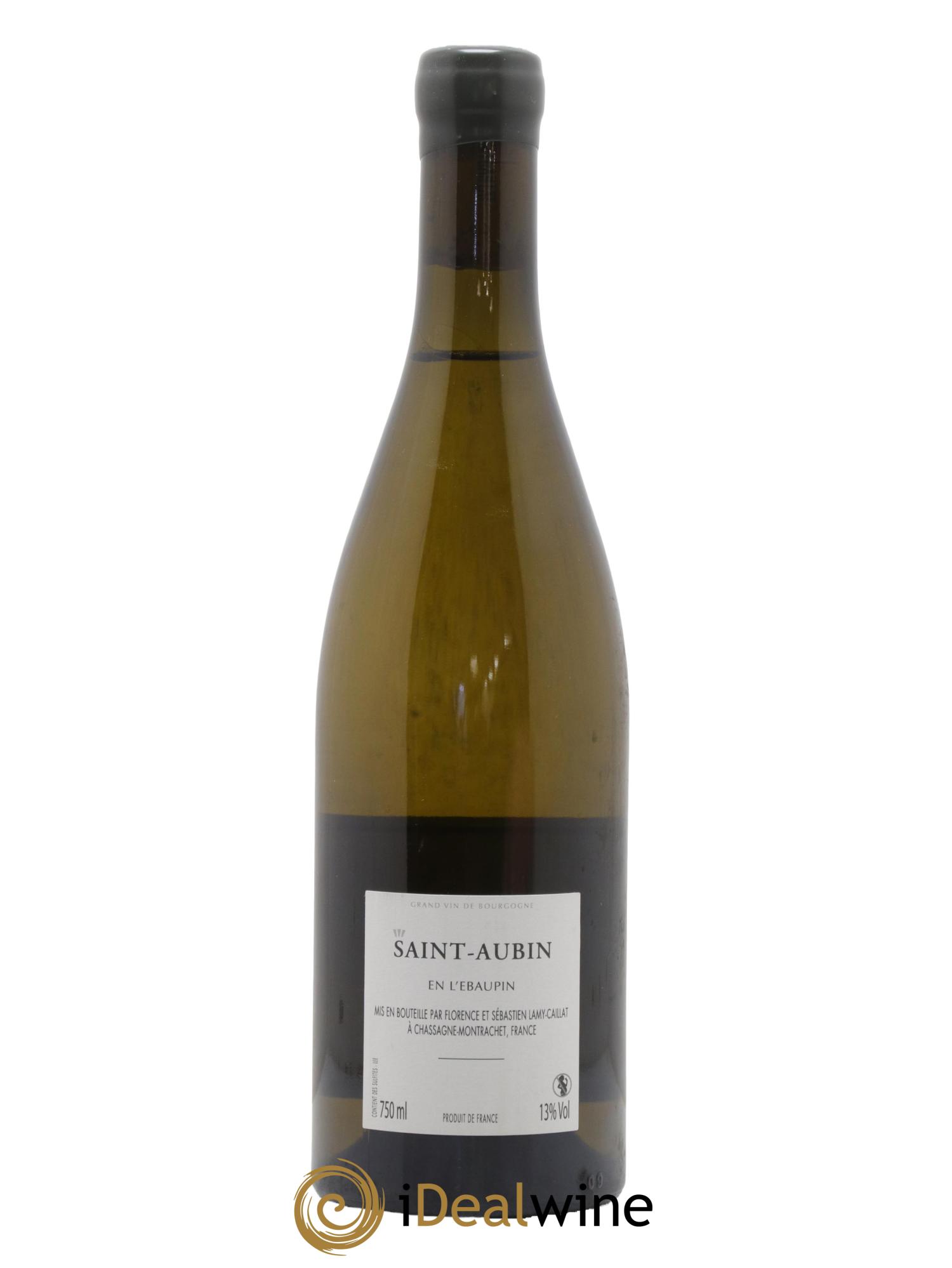 Saint-Aubin En l'Ebaupin Lamy-Caillat (Domaine) 2018 - Lot de 1 bouteille - 1