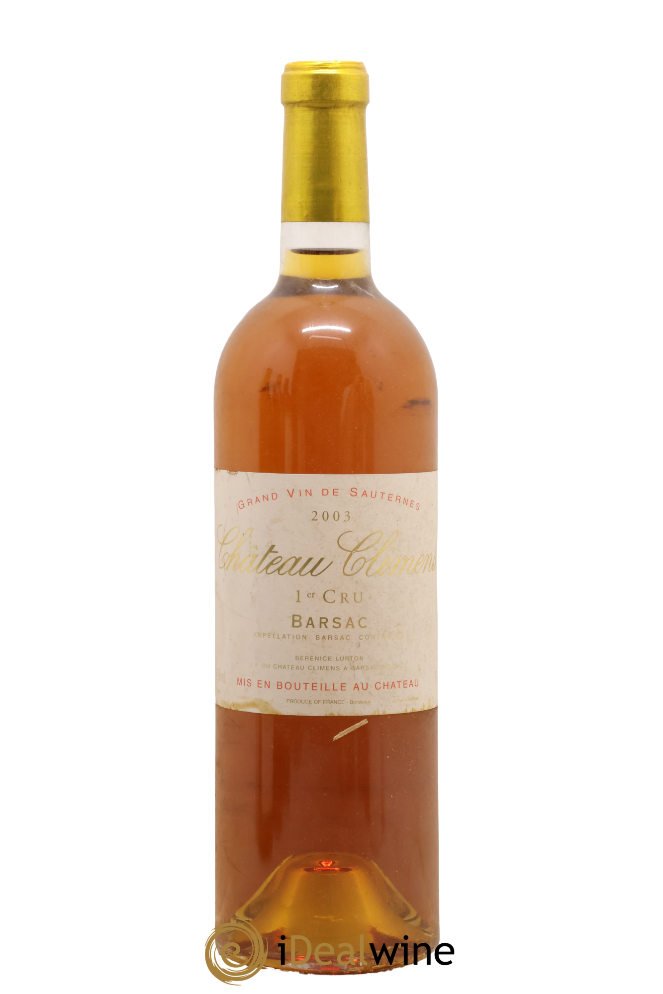 Château Climens 1er Grand Cru Classé 2003 - Lotto di 1 bottiglia - 0