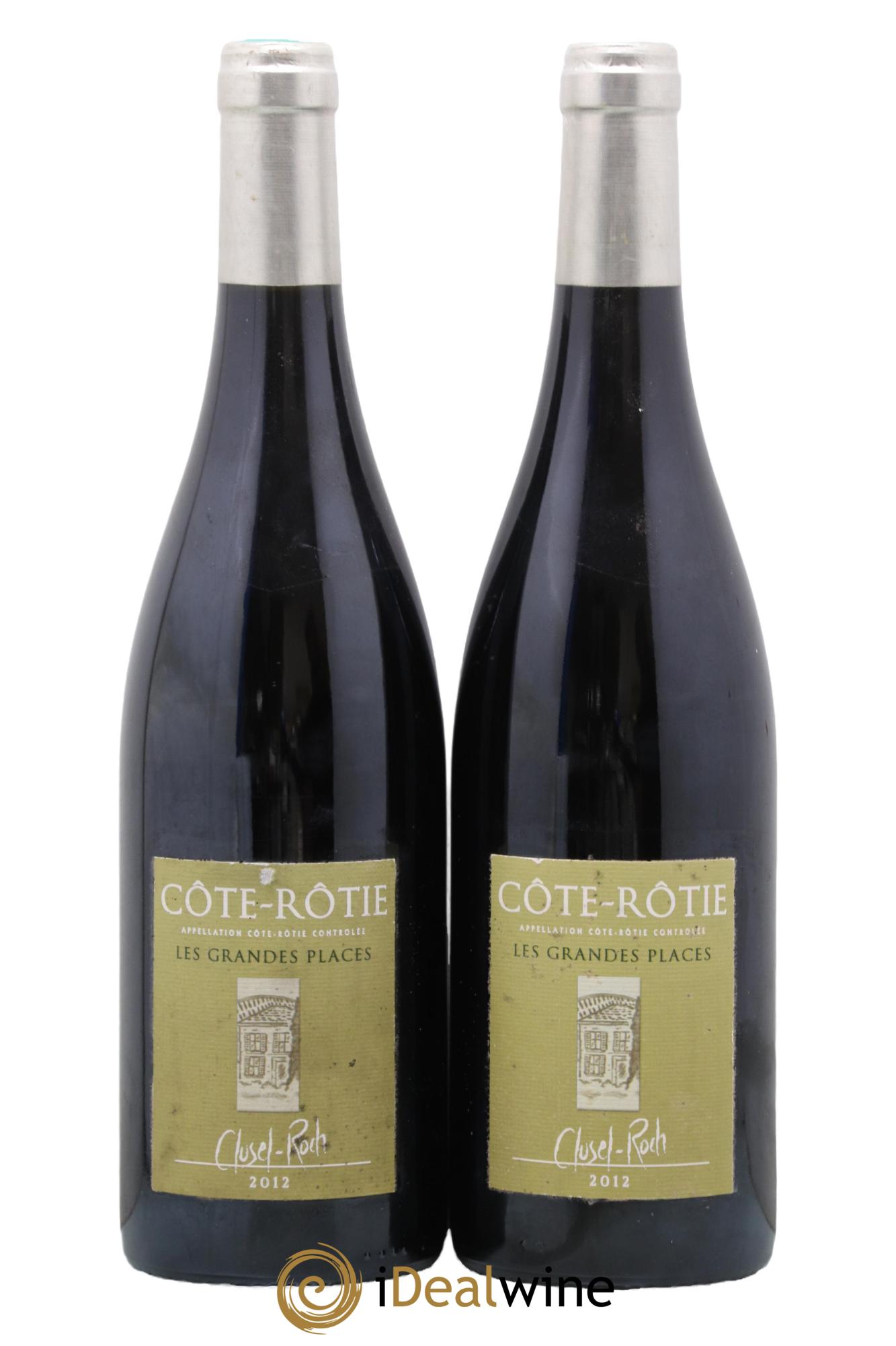 Côte-Rôtie Les Grandes Places Clusel-Roch 2012 - Lot de 2 bouteilles - 0