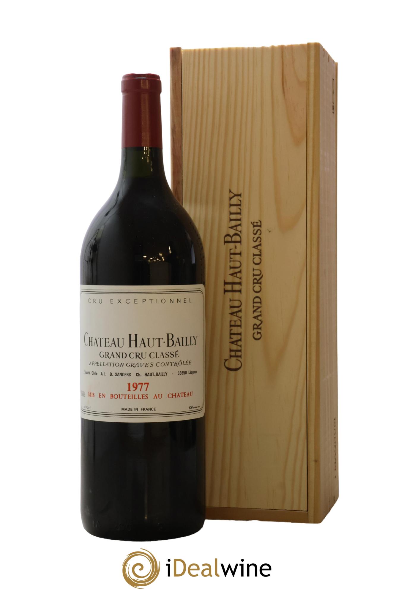 Château Haut-Bailly Cru Classé de Graves 1977 - Lot de 1 magnum - 1