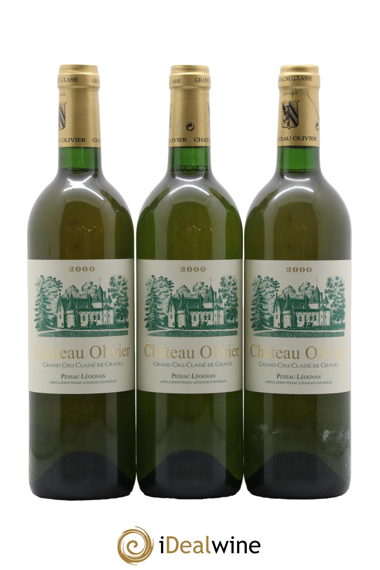 Château Olivier Cru Classé de Graves 2000 - Lot of 12 bottles - 4