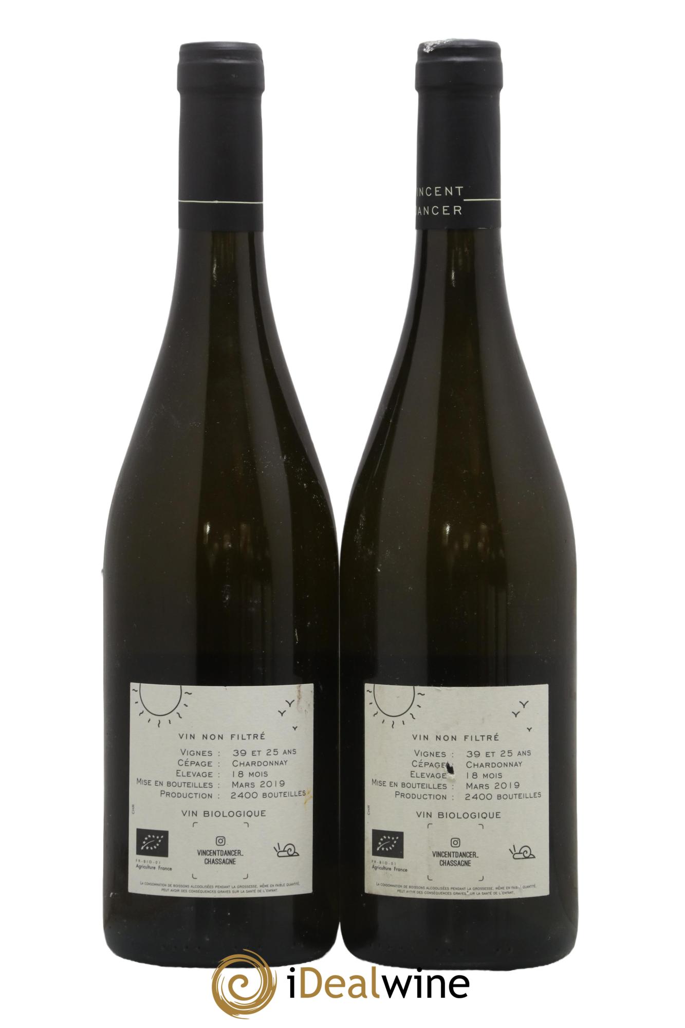 Chassagne-Montrachet 1er Cru La Romanée Vincent Dancer 2017 - Lot de 2 bouteilles - 1