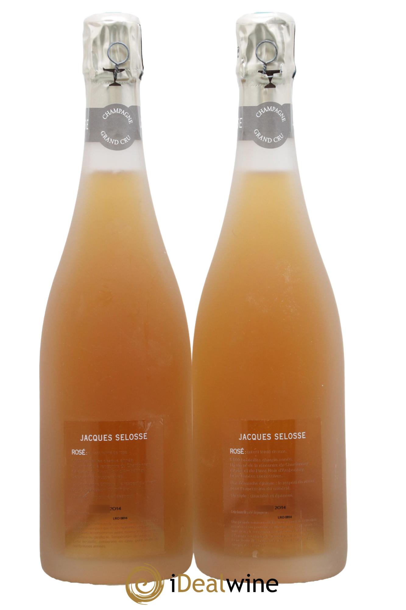 Rosé Brut Jacques Selosse - Posten von 2 Flaschen - 1