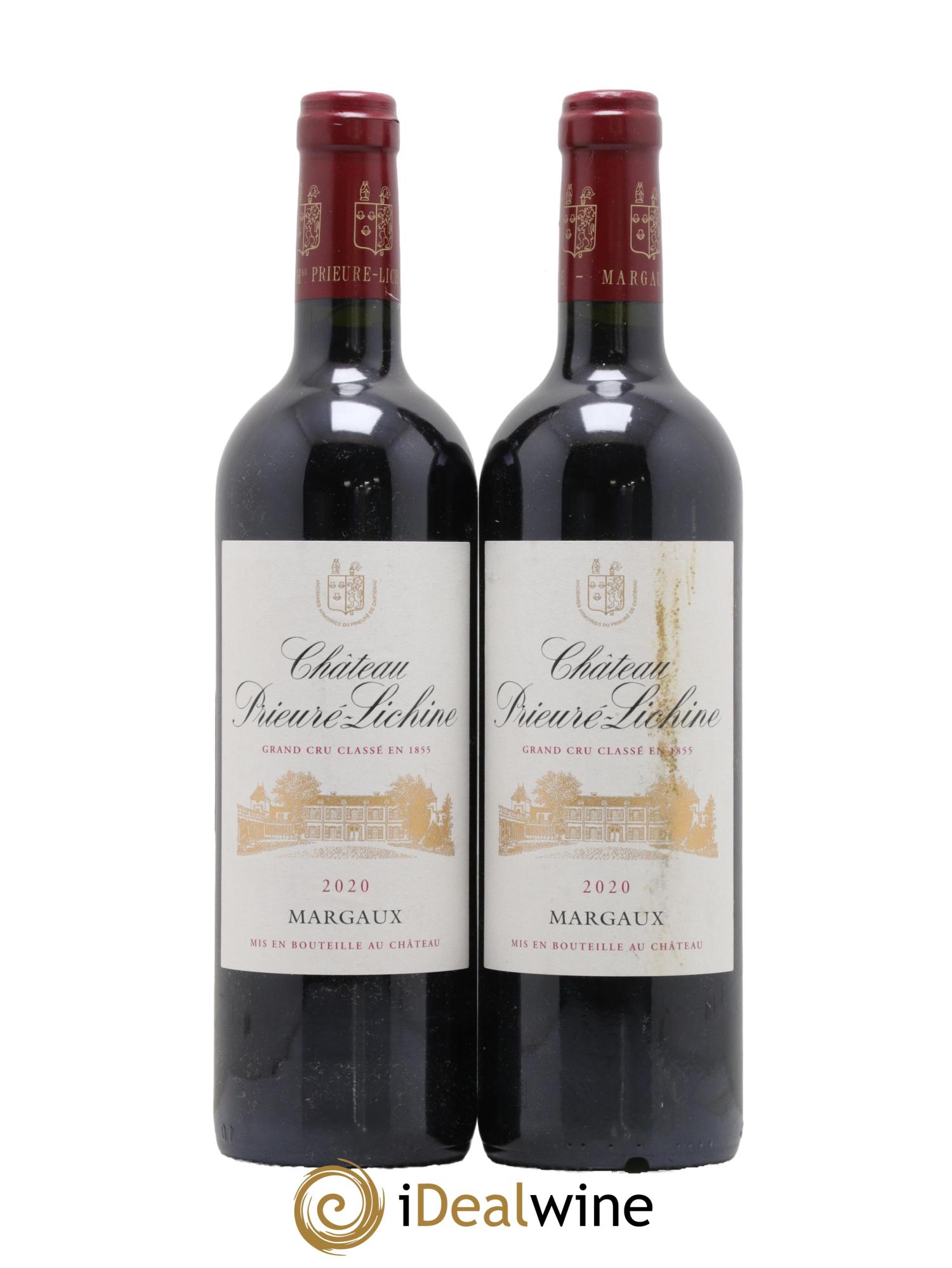 Château Prieuré Lichine 4ème Grand Cru Classé 2020 - Lot de 2 bouteilles - 0